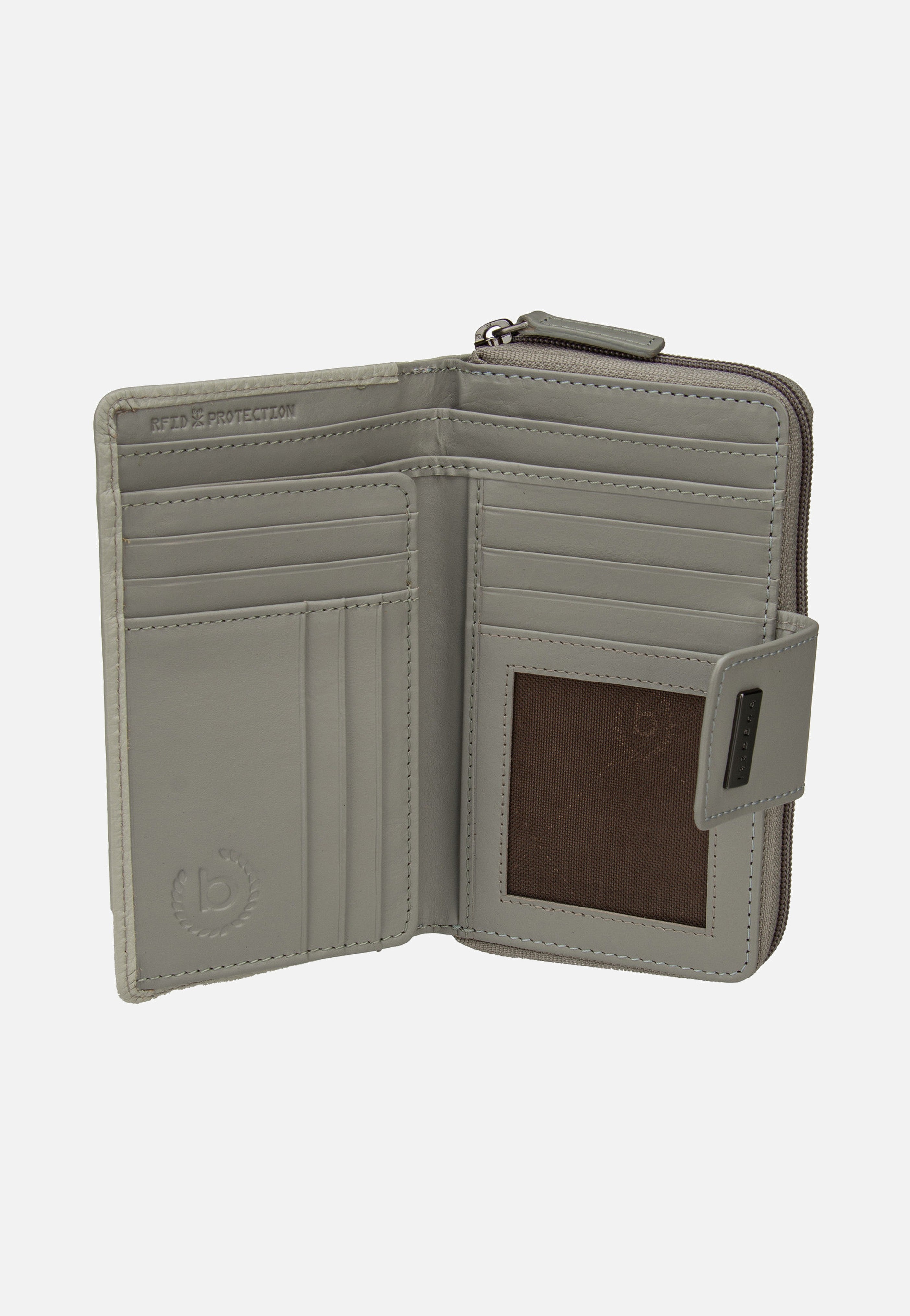 Bugatti Sina Ladies Zip I Hellgrau Wallet