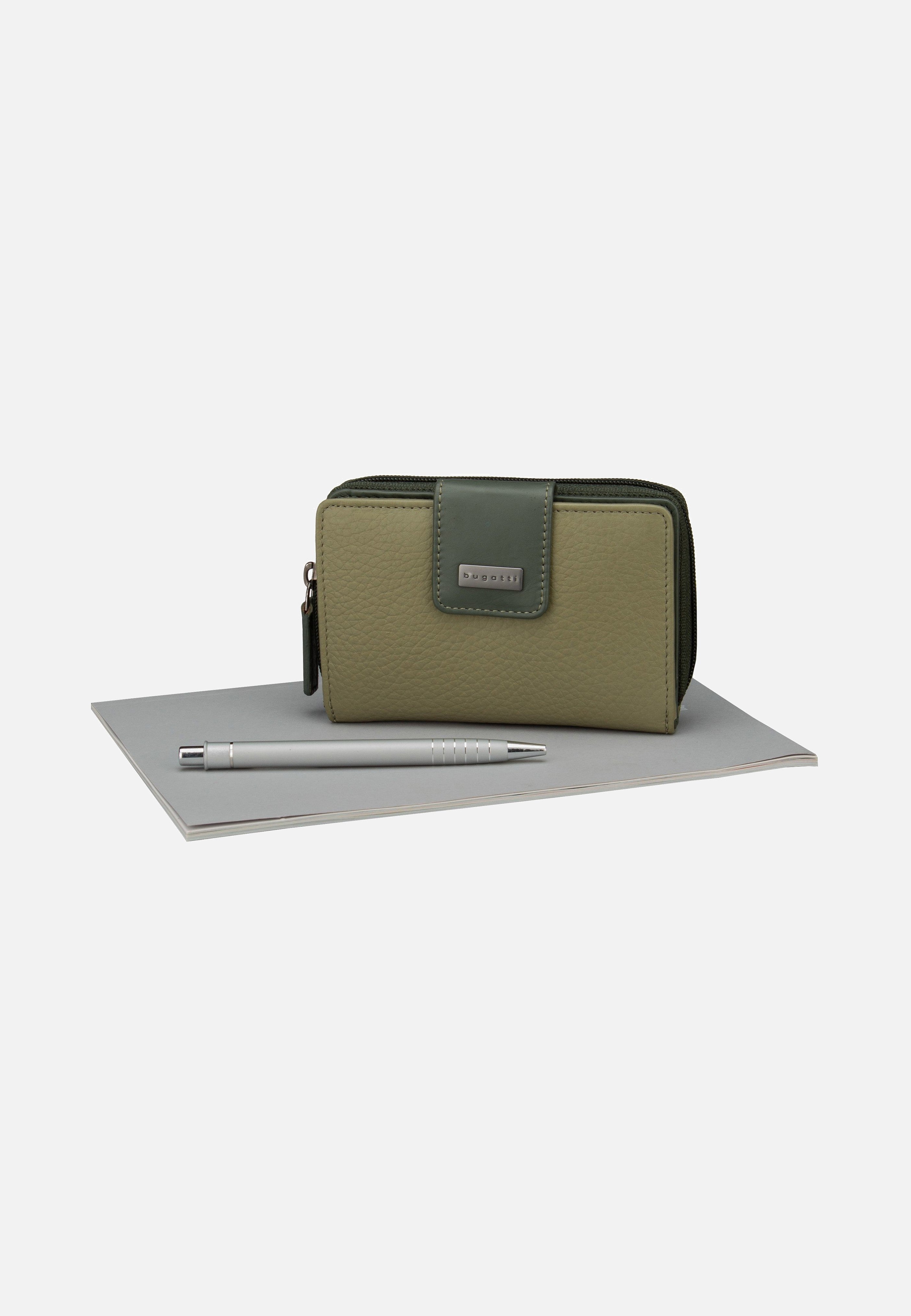 Bugatti Sina Ladies Zip II Grün Wallet