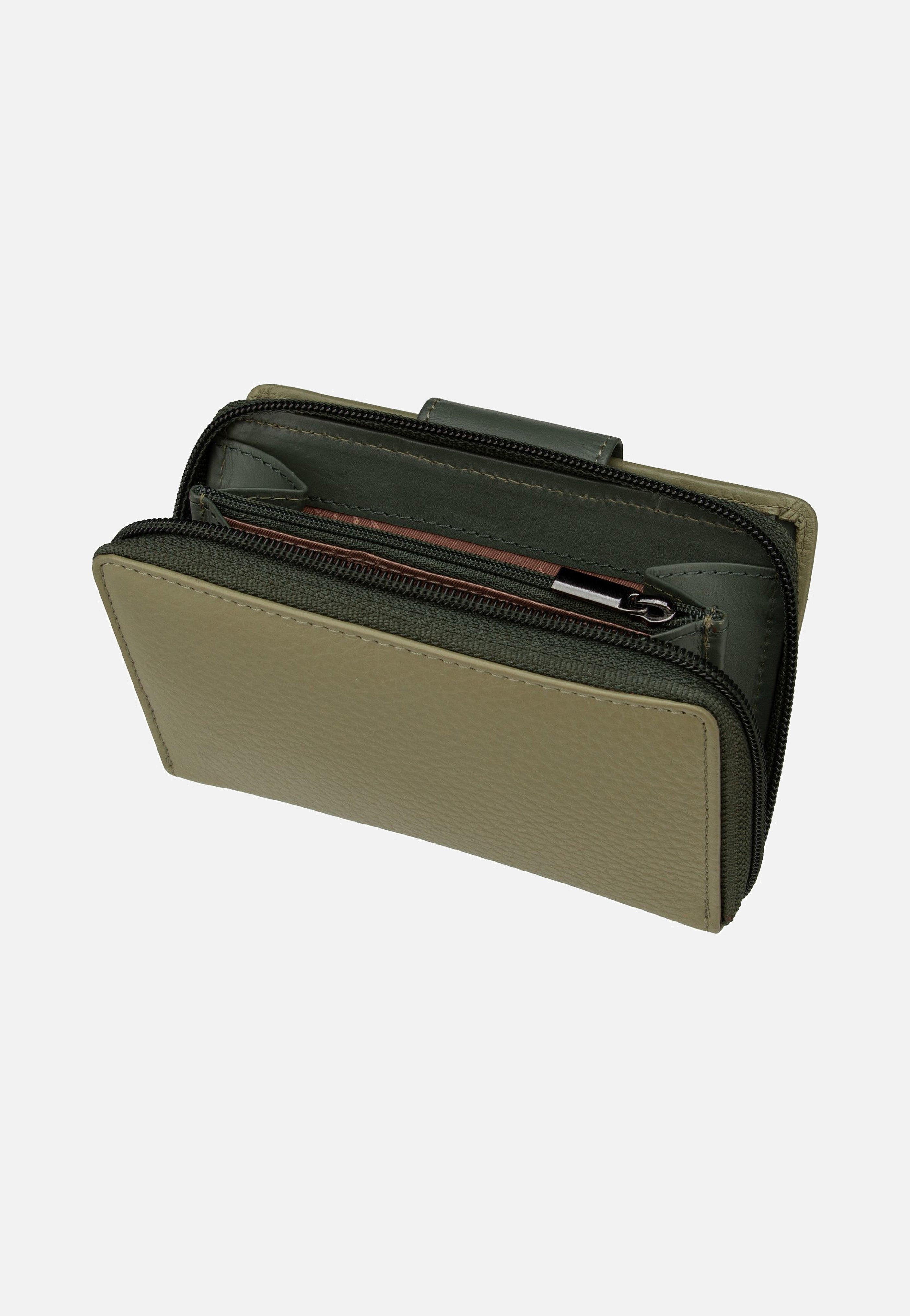 Bugatti Sina Ladies Zip II Grün Wallet