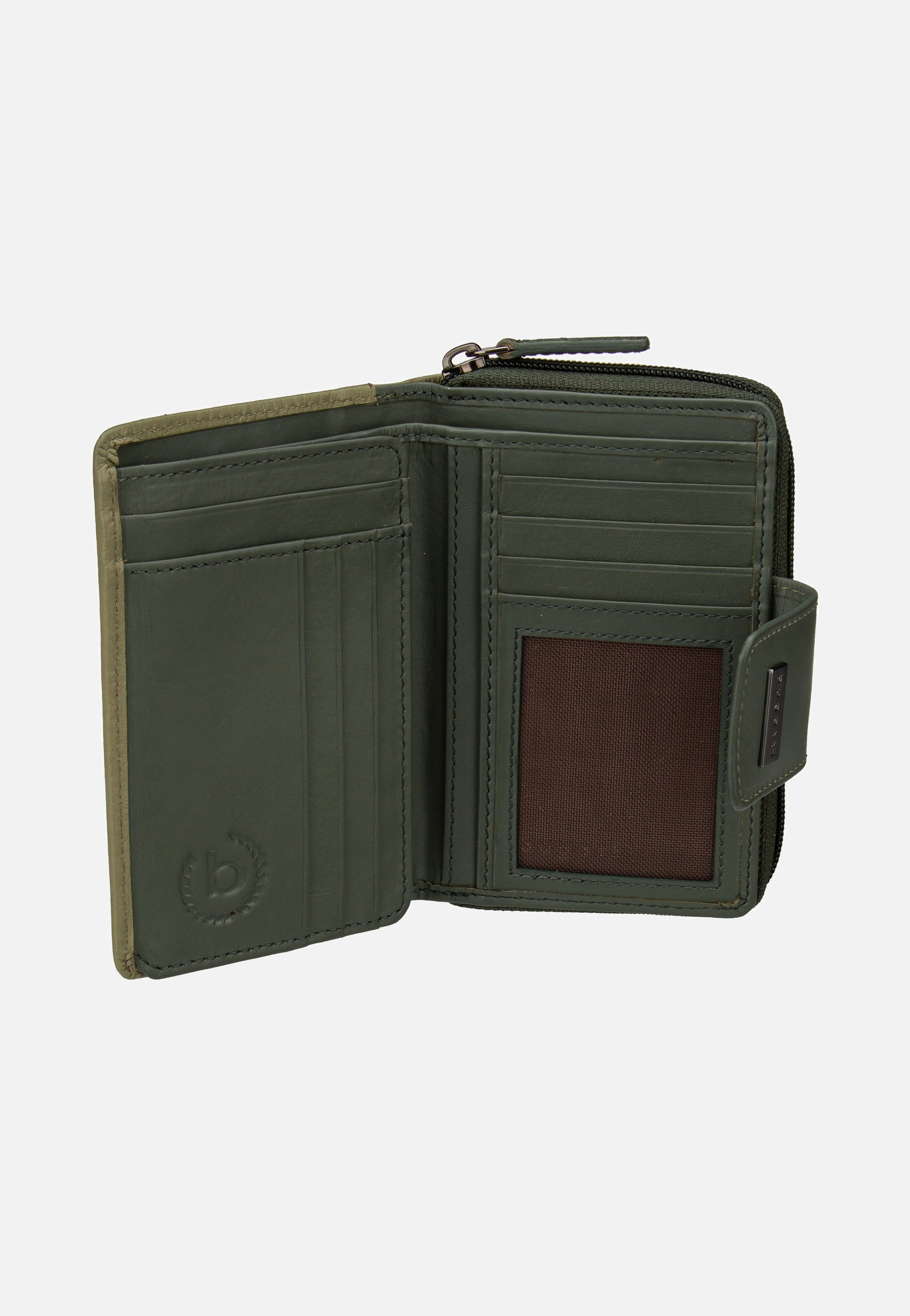 Bugatti Sina Ladies Zip II Grün Wallet