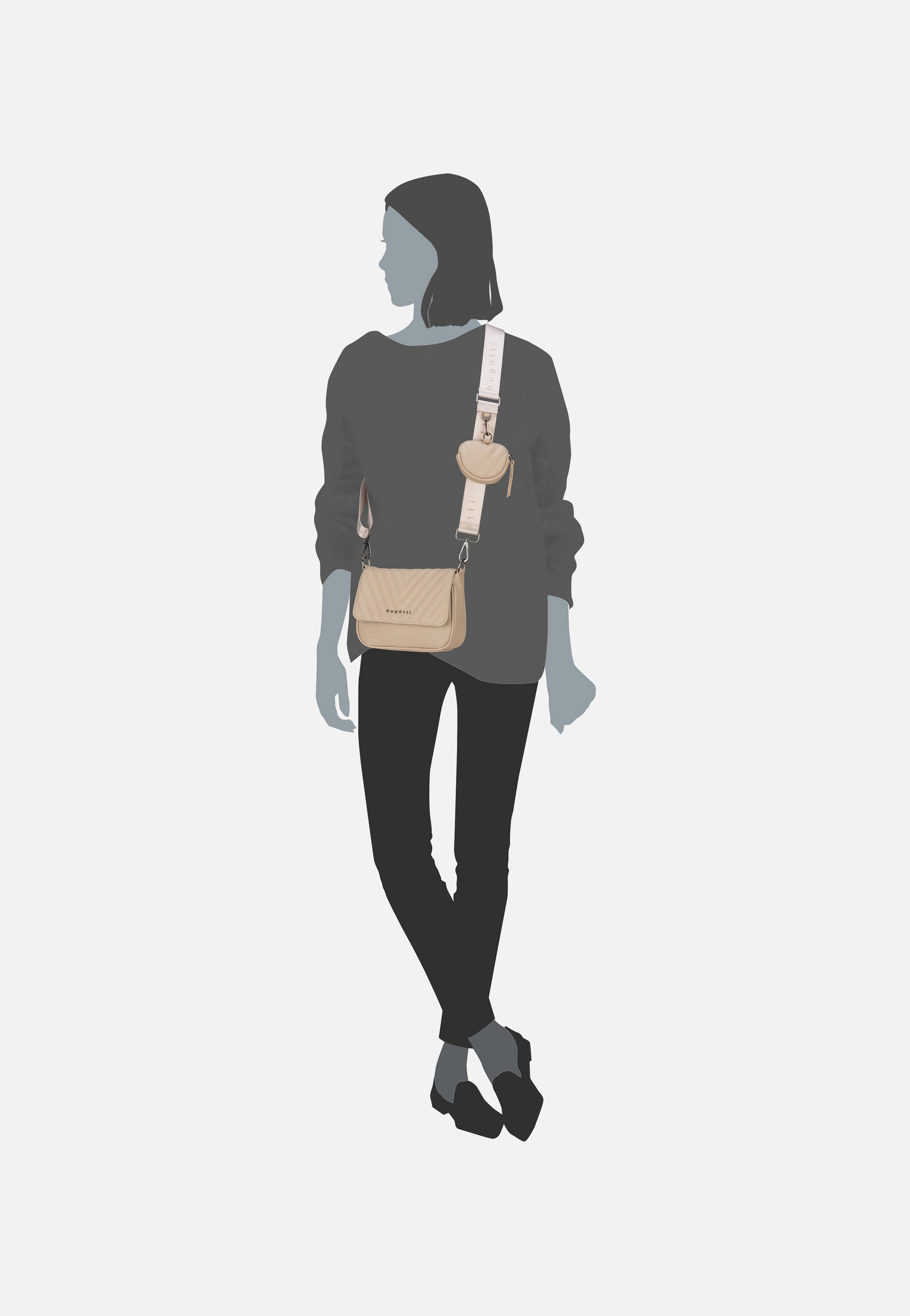 Bugatti - Sira Beige - Crossbody Bag | Women-Image