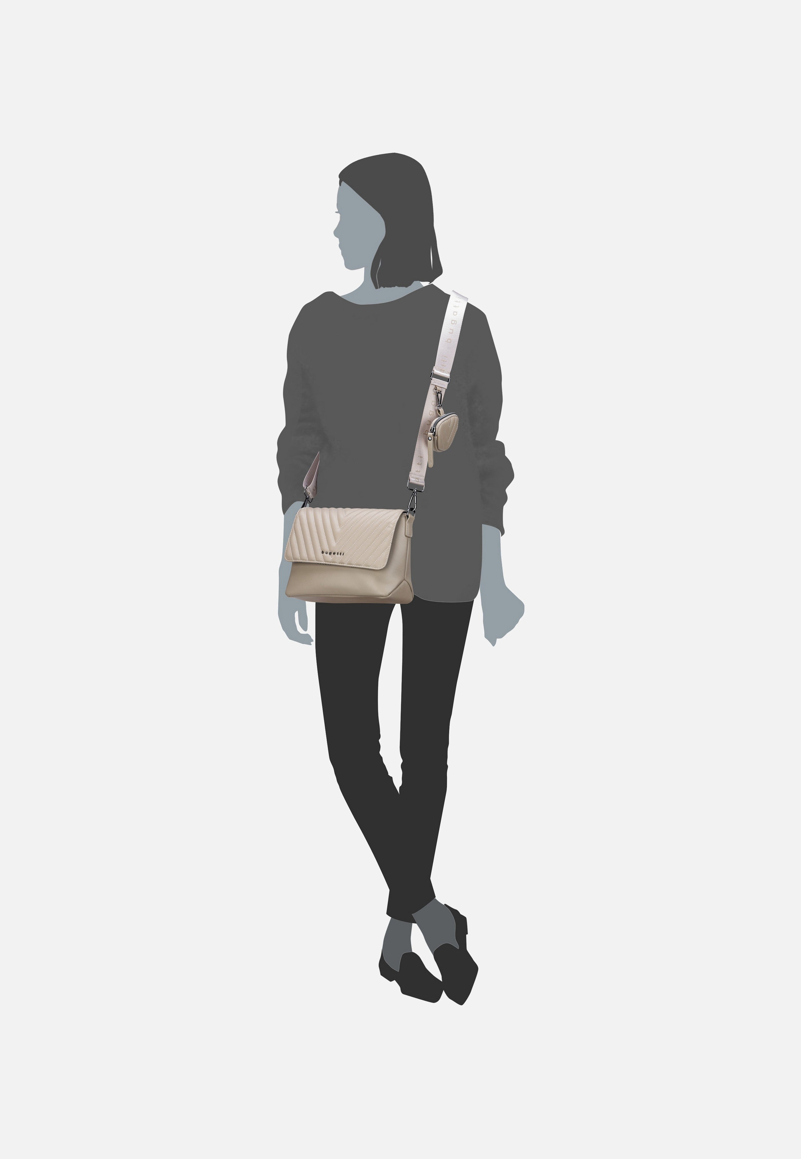 Bugatti - Sira Large II Beige - Crossbody Bag | Women-Image