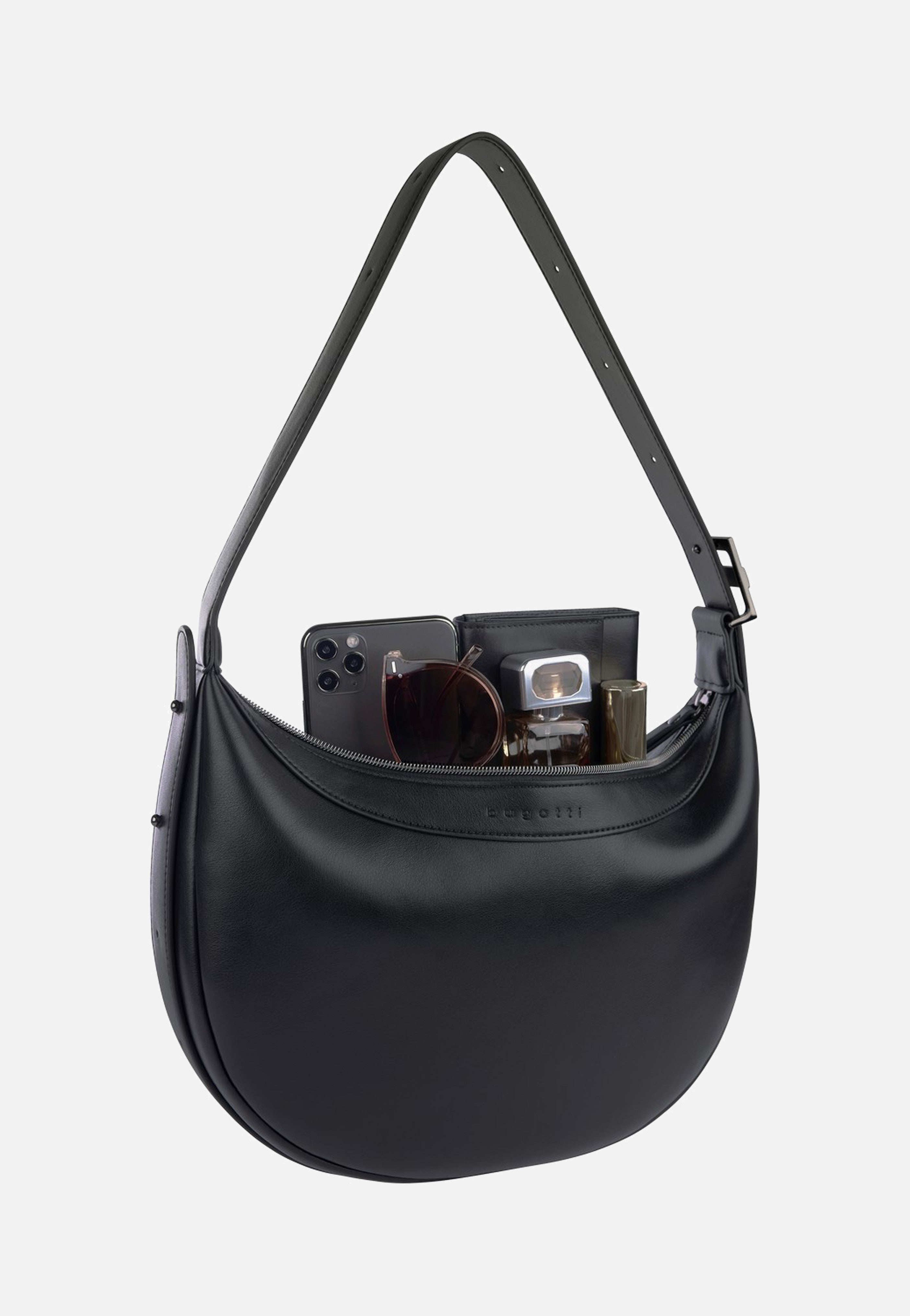 Bugatti - Amelie Shoulder Bag M Black - Shoulder Bag | Women-Image