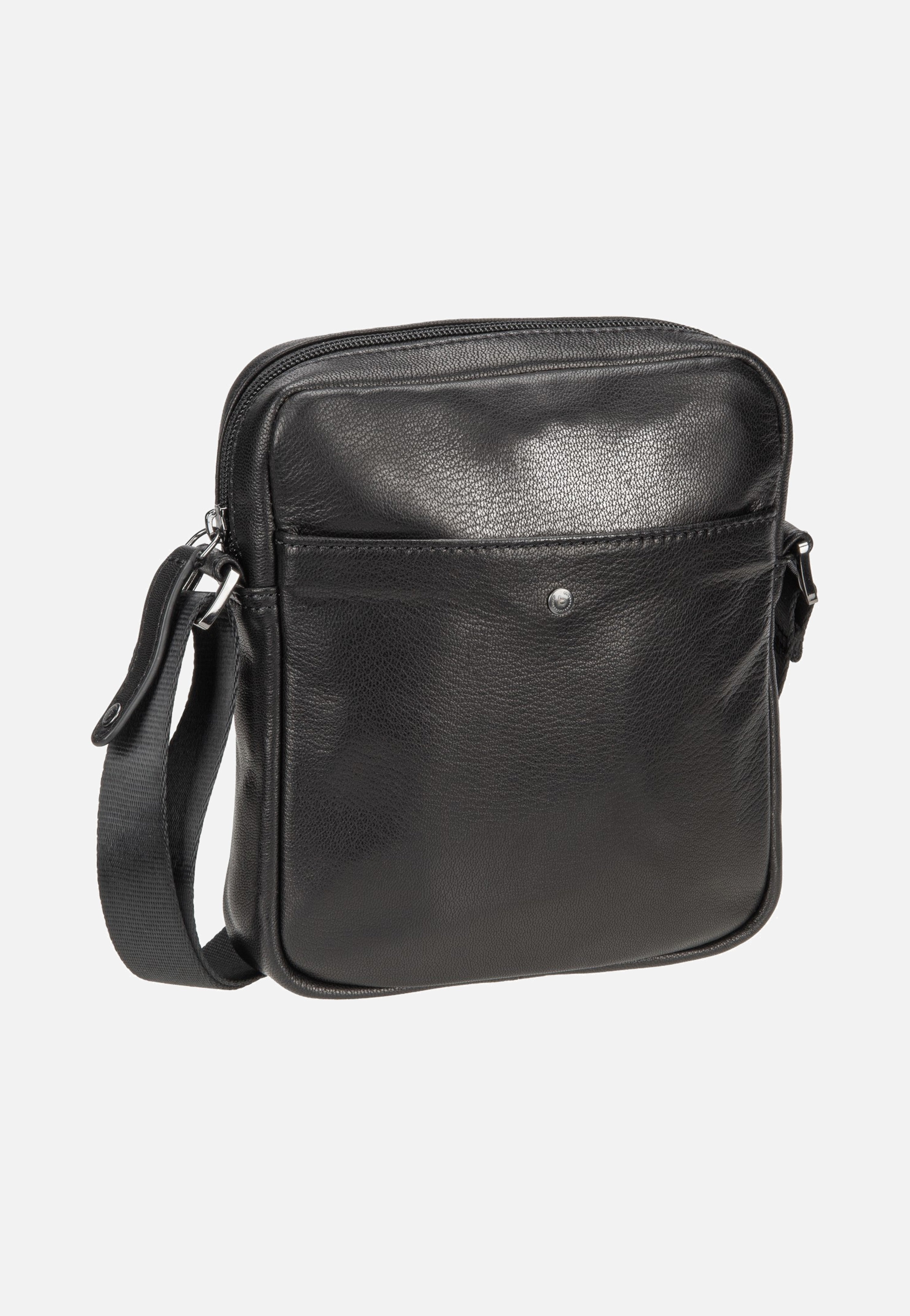 Bugatti Black Magic Shoulder Bag Small Black Crossbody Bag