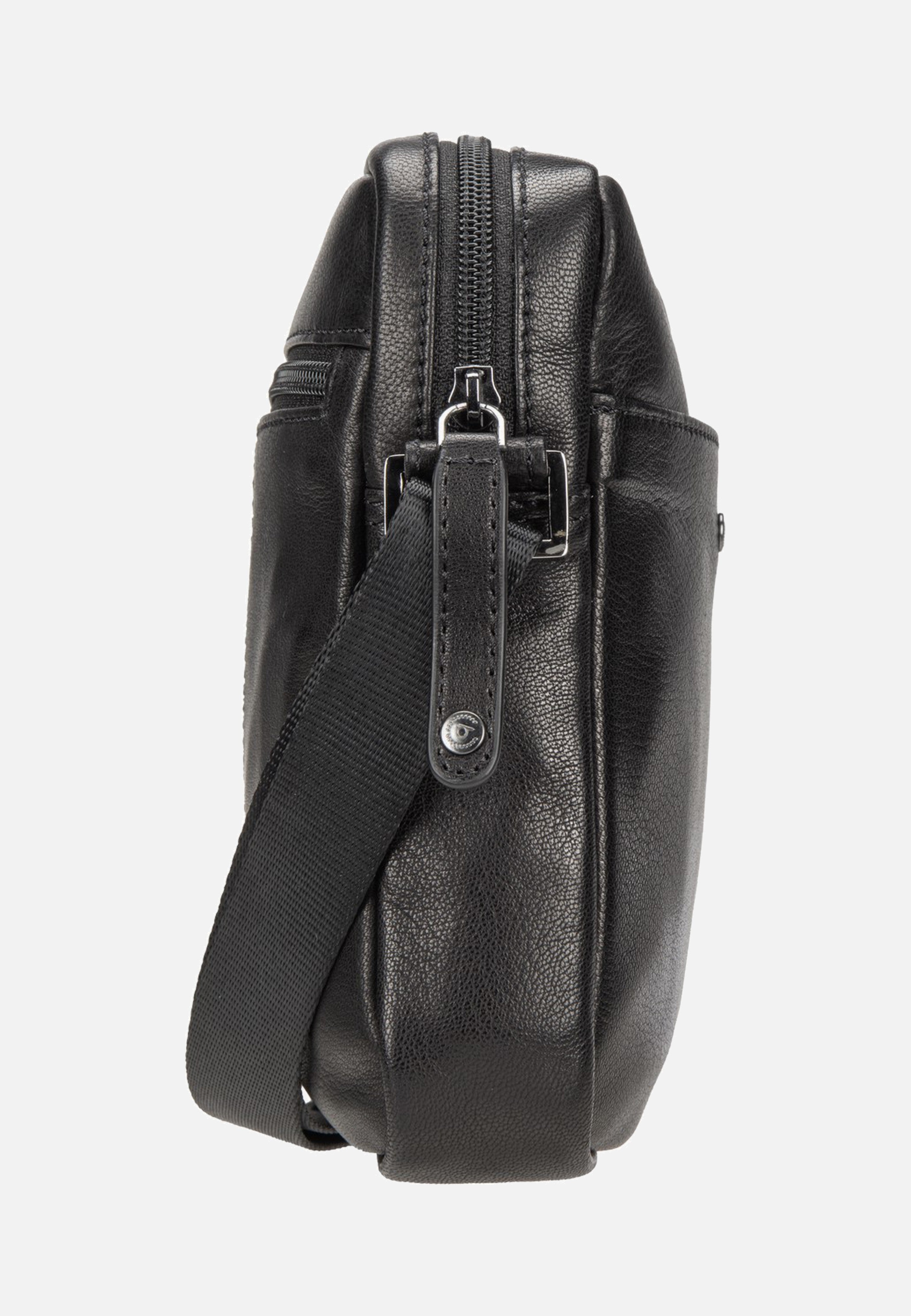 Bugatti Black Magic Shoulder Bag Small Black Crossbody Bag