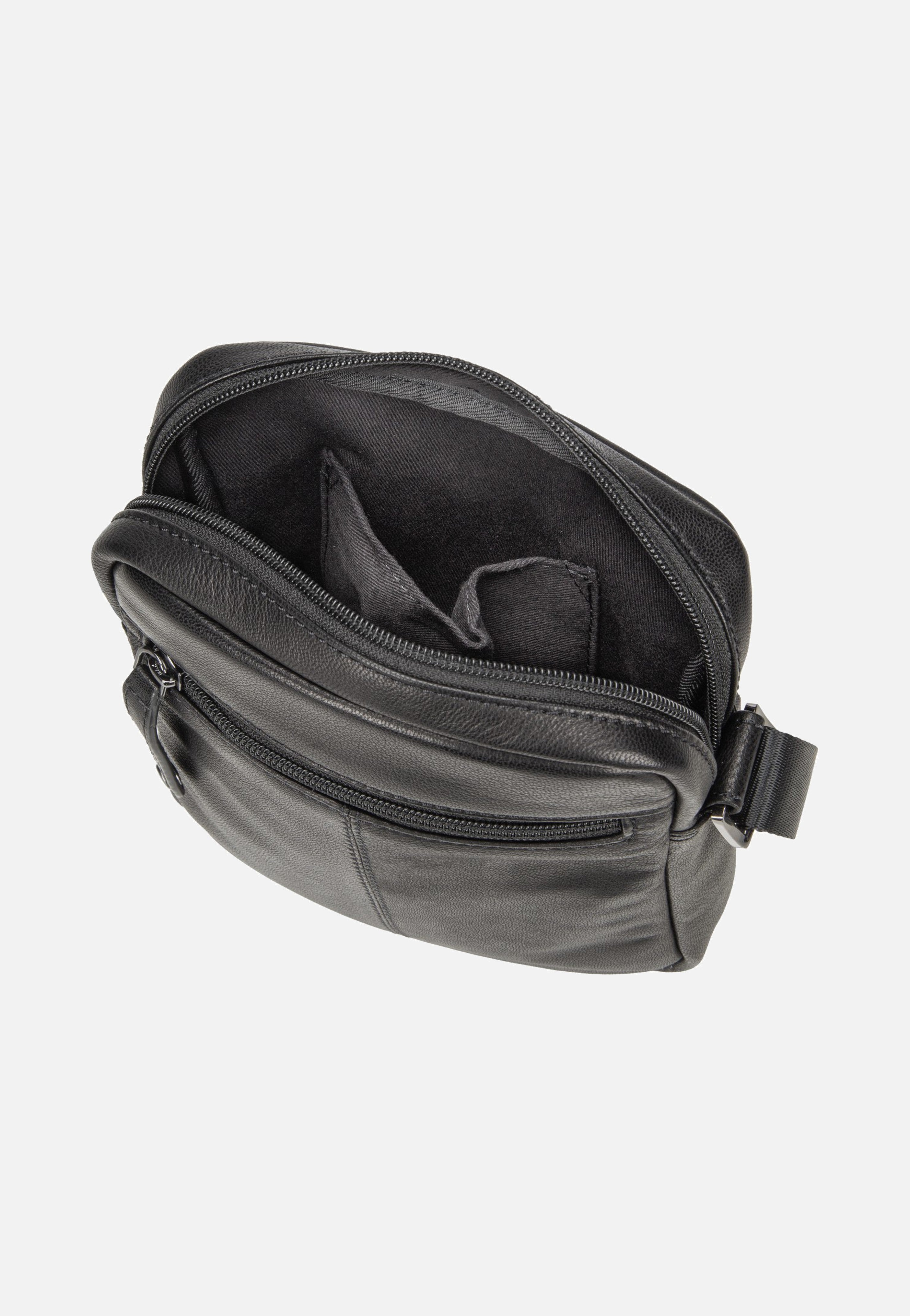 Bugatti Black Magic Shoulder Bag Small Black Crossbody Bag