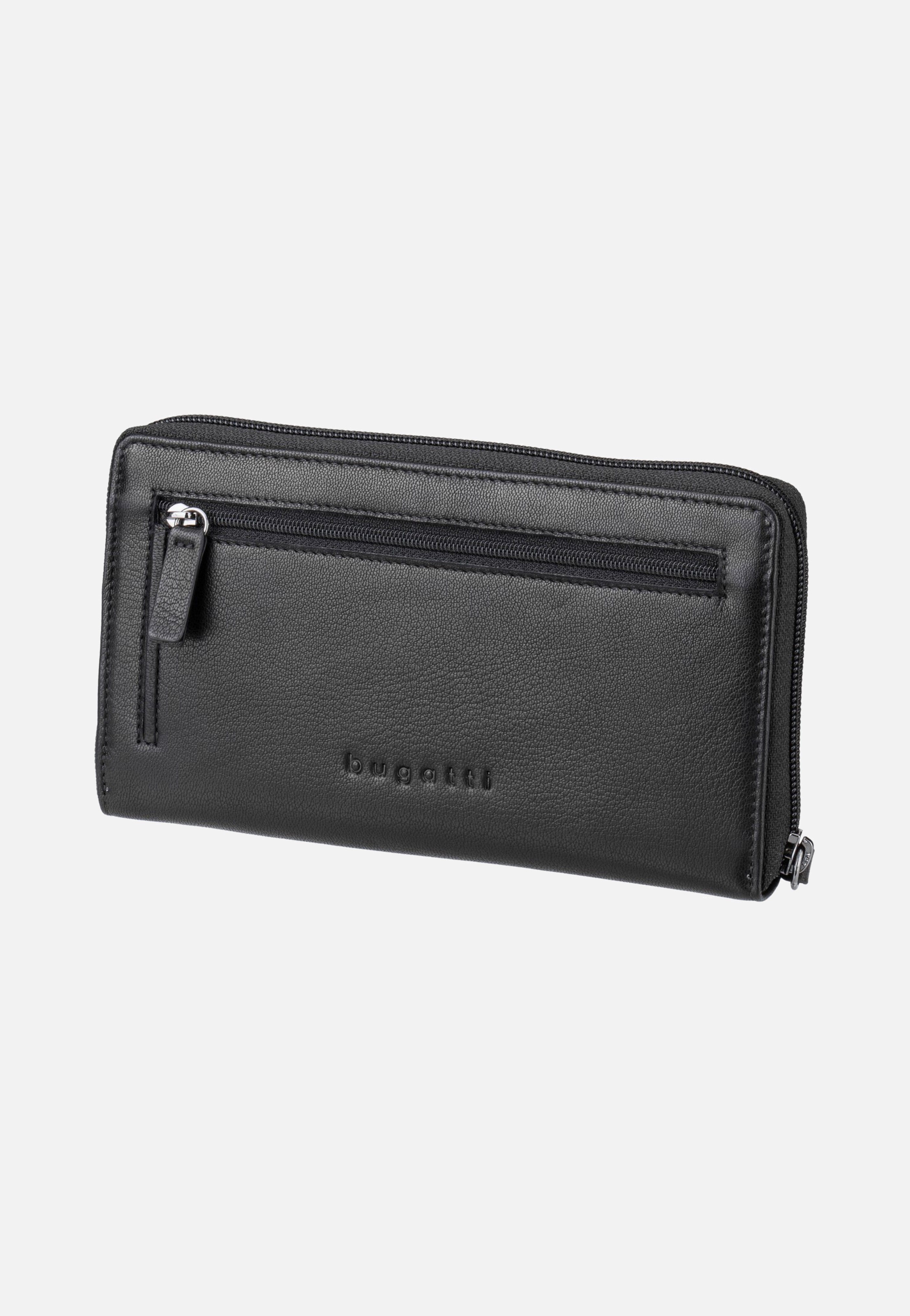 Bugatti - Black Magic Zip-Ladies Longwallet Black - Wallet | Women-Image