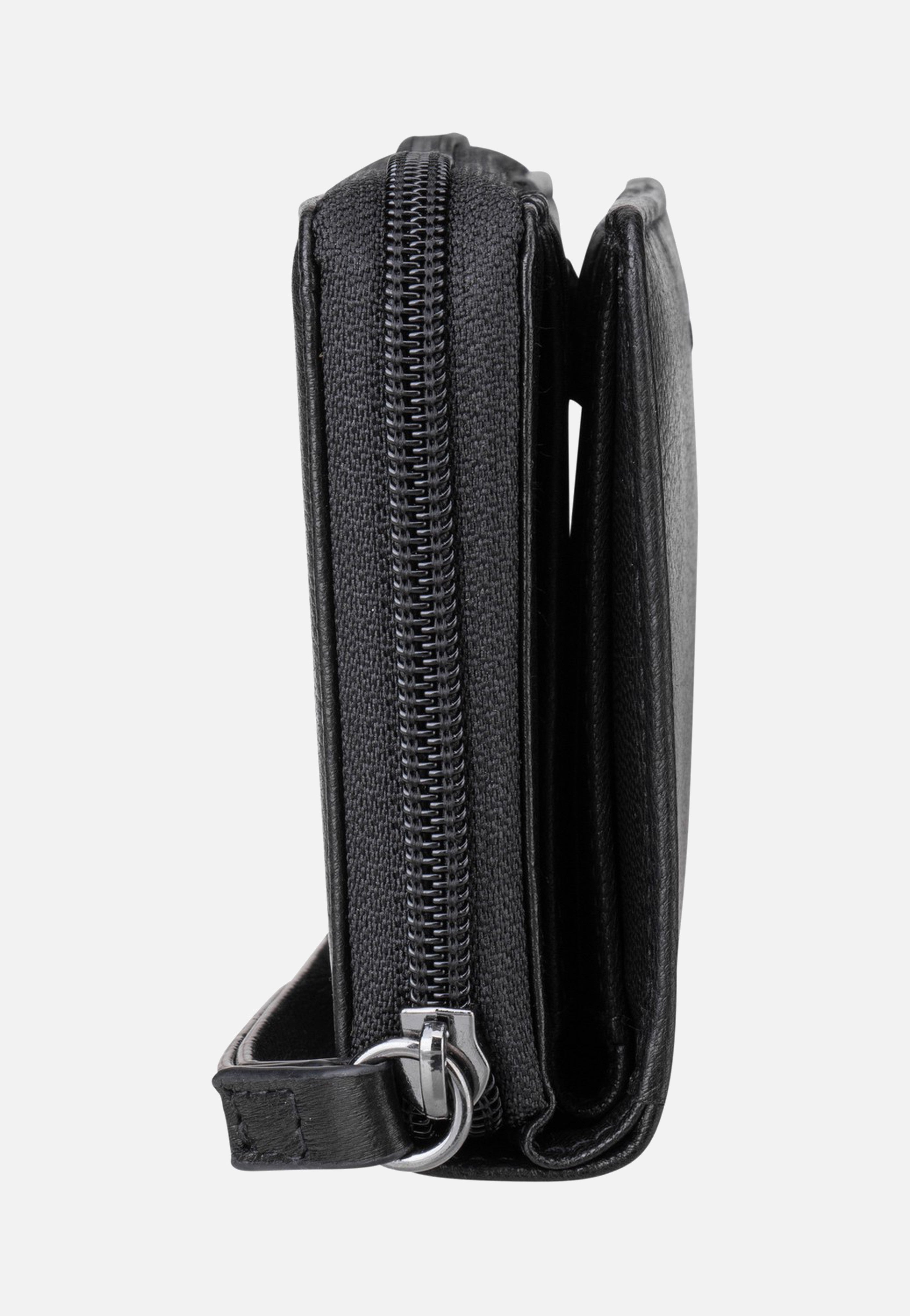 Bugatti - Black Magic Zip Ladies Wallet Black - Wallet | Women-Image