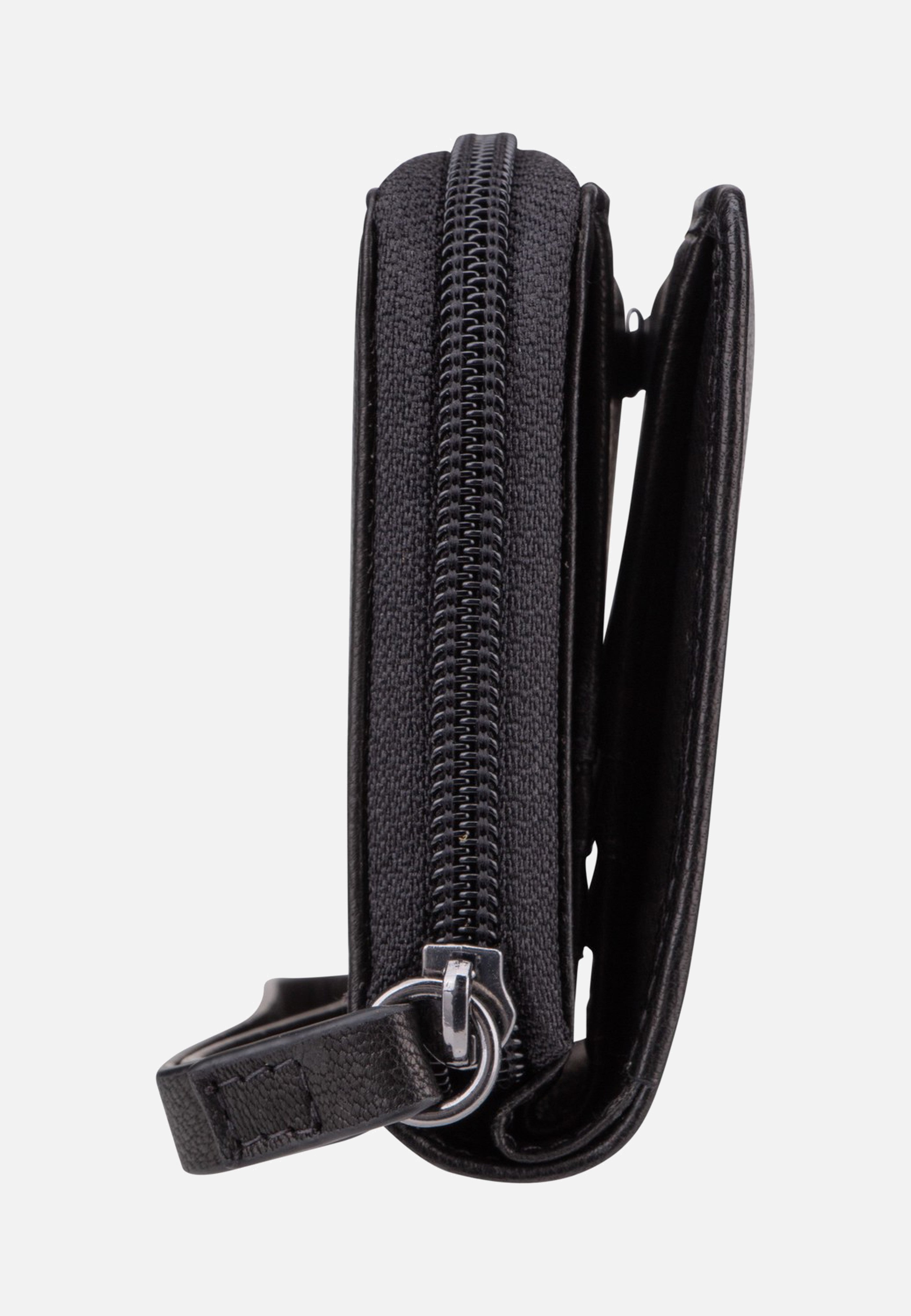 Bugatti Black Magic Zip Wallet Black Wallet