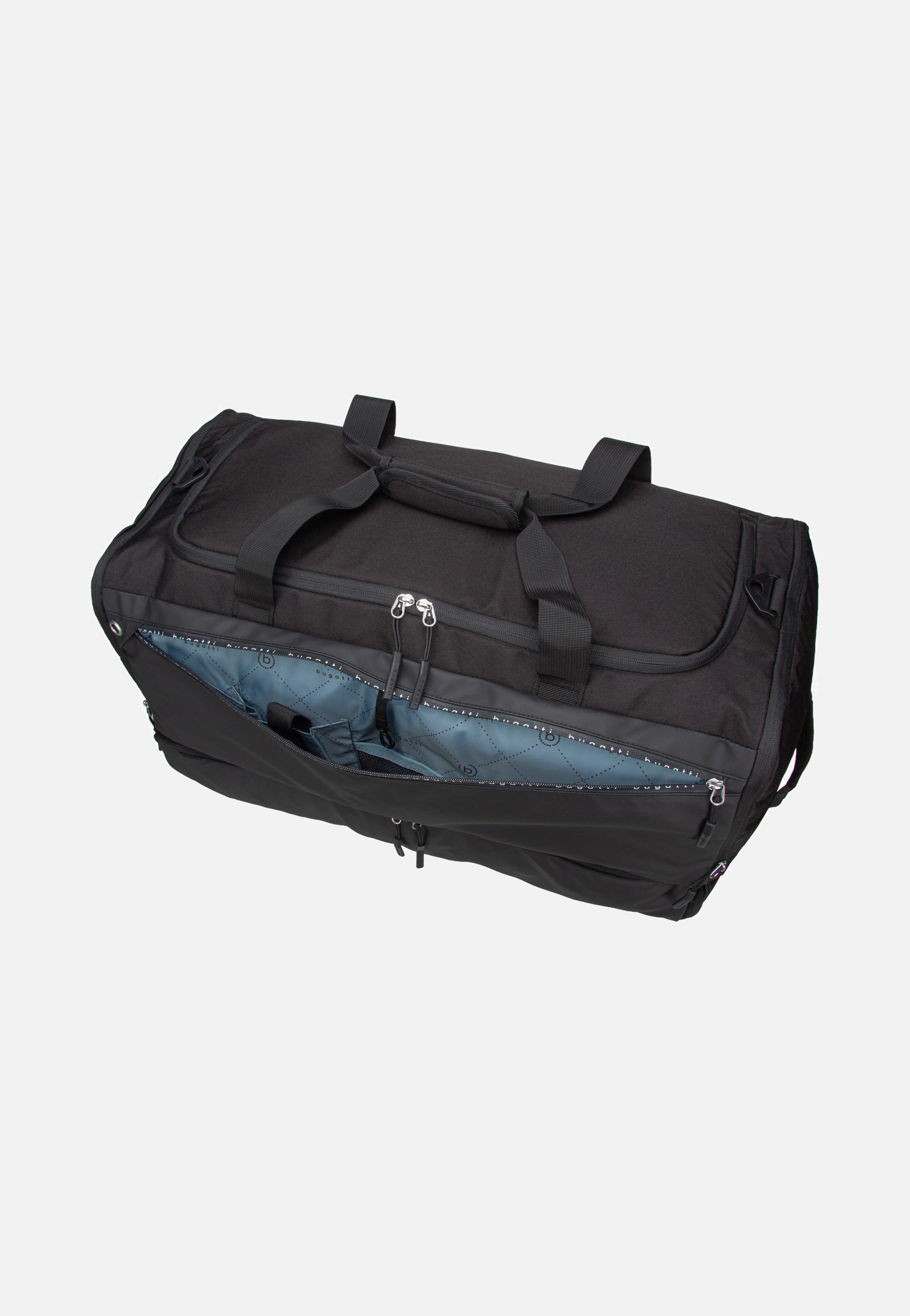 Bugatti Blanc Delight Weekender 2 In 1 Black Weekender