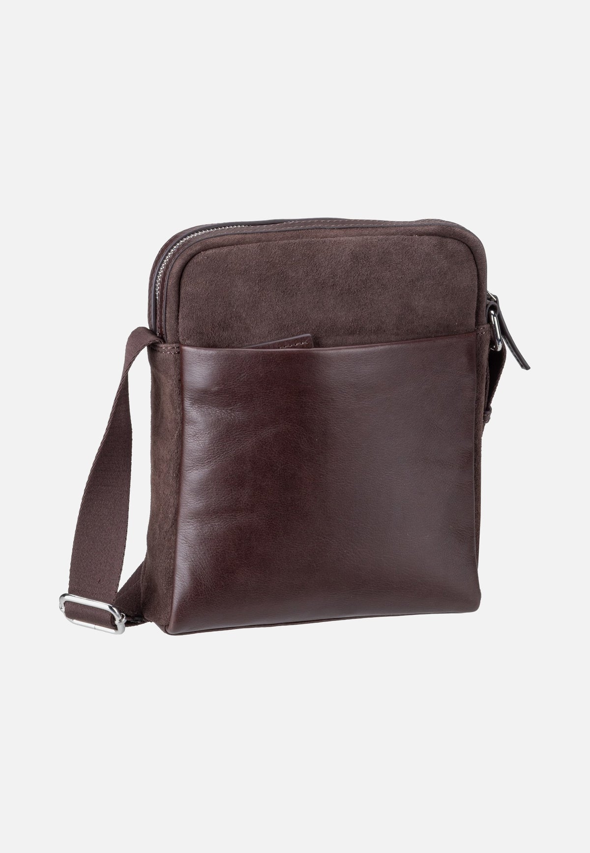Bugatti Diego Schultertasche Brown Bolso bandolera