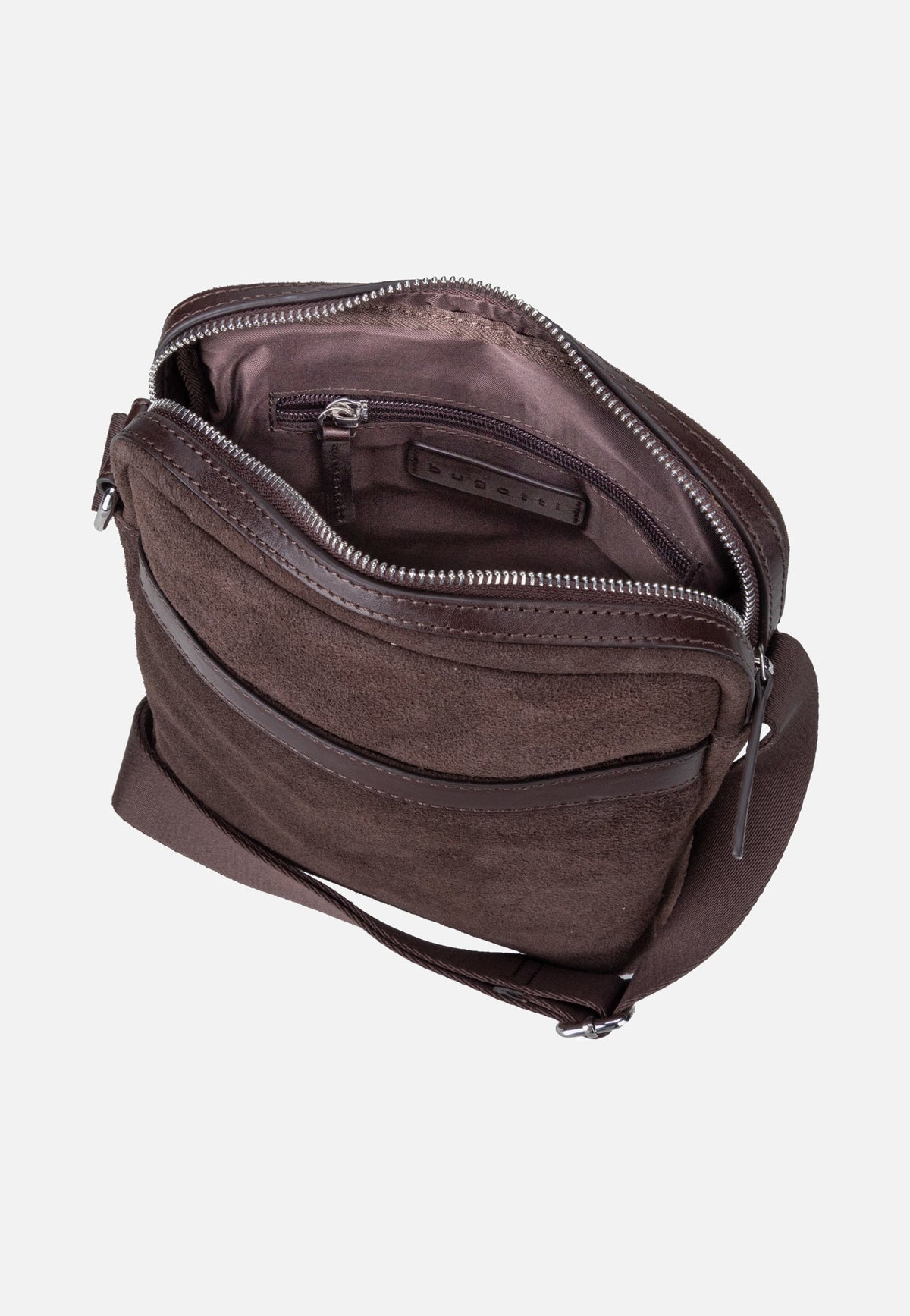 Bugatti Diego Schultertasche Brown Bolso bandolera