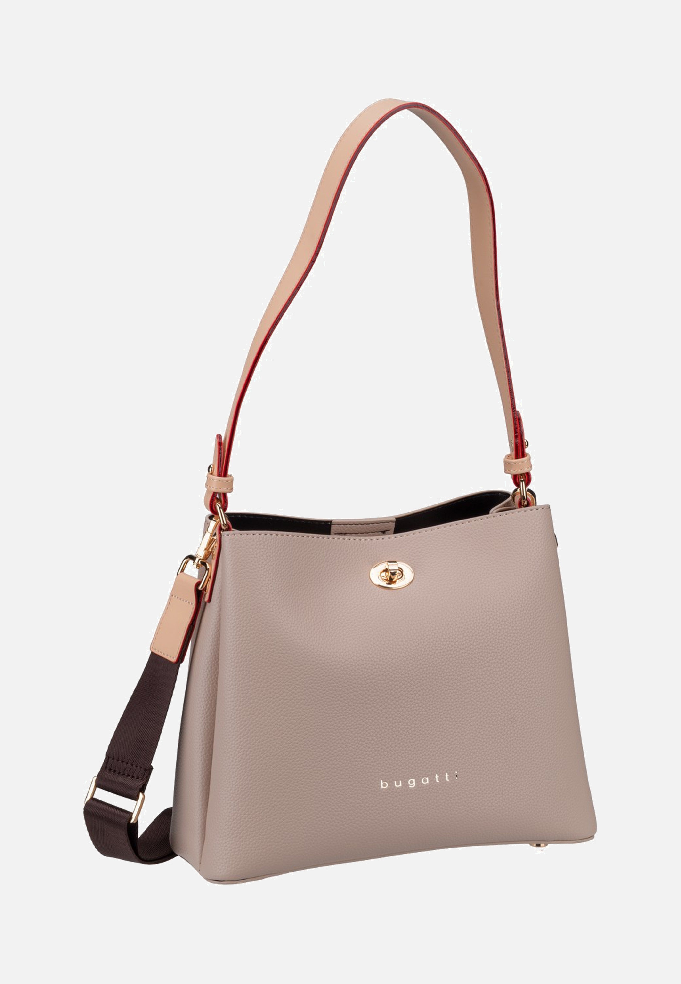 Bugatti Ella Ladies Bag Beige Hobo Bag