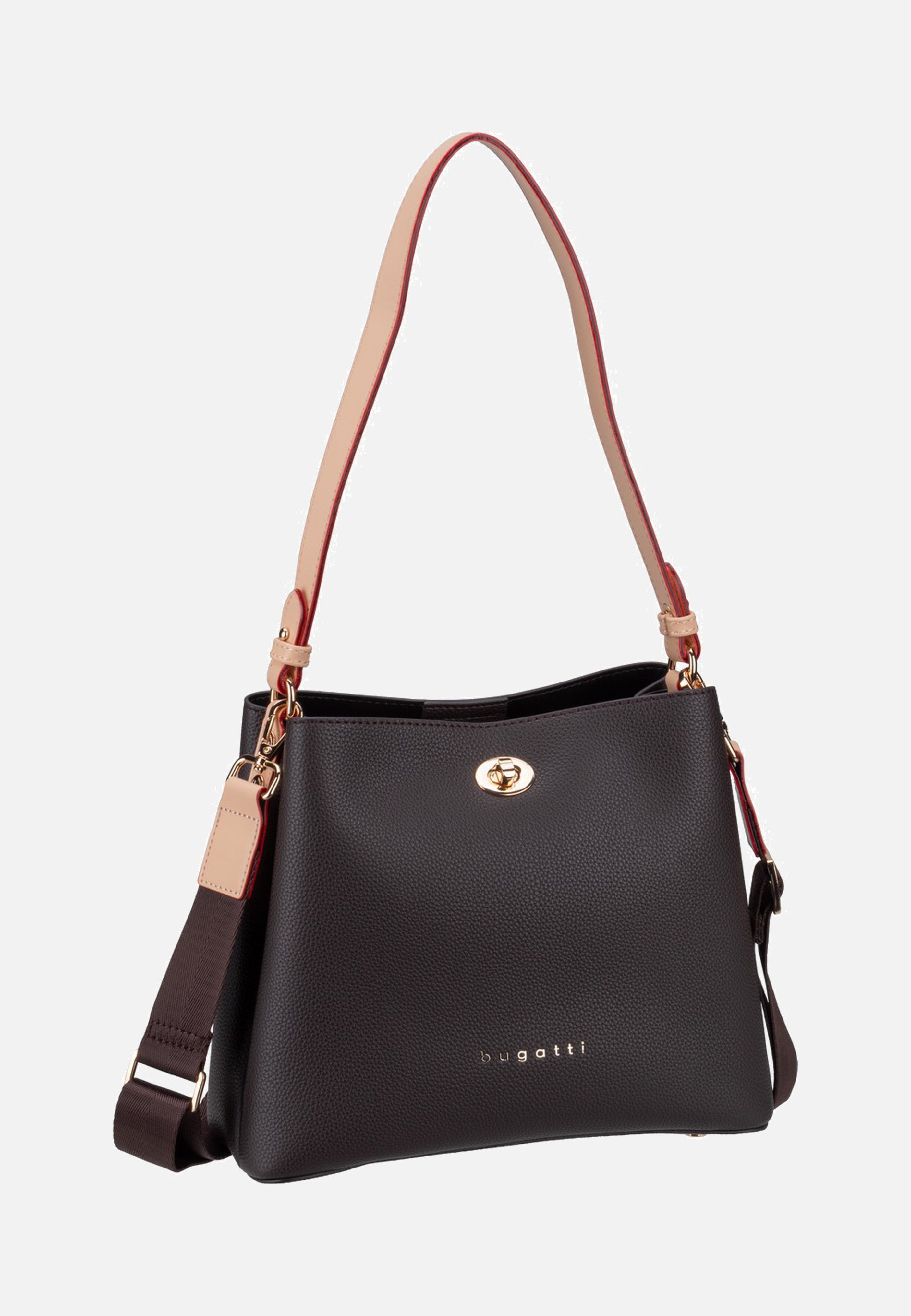Bugatti Ella Ladies Bag Darkbrown Hobo Bag