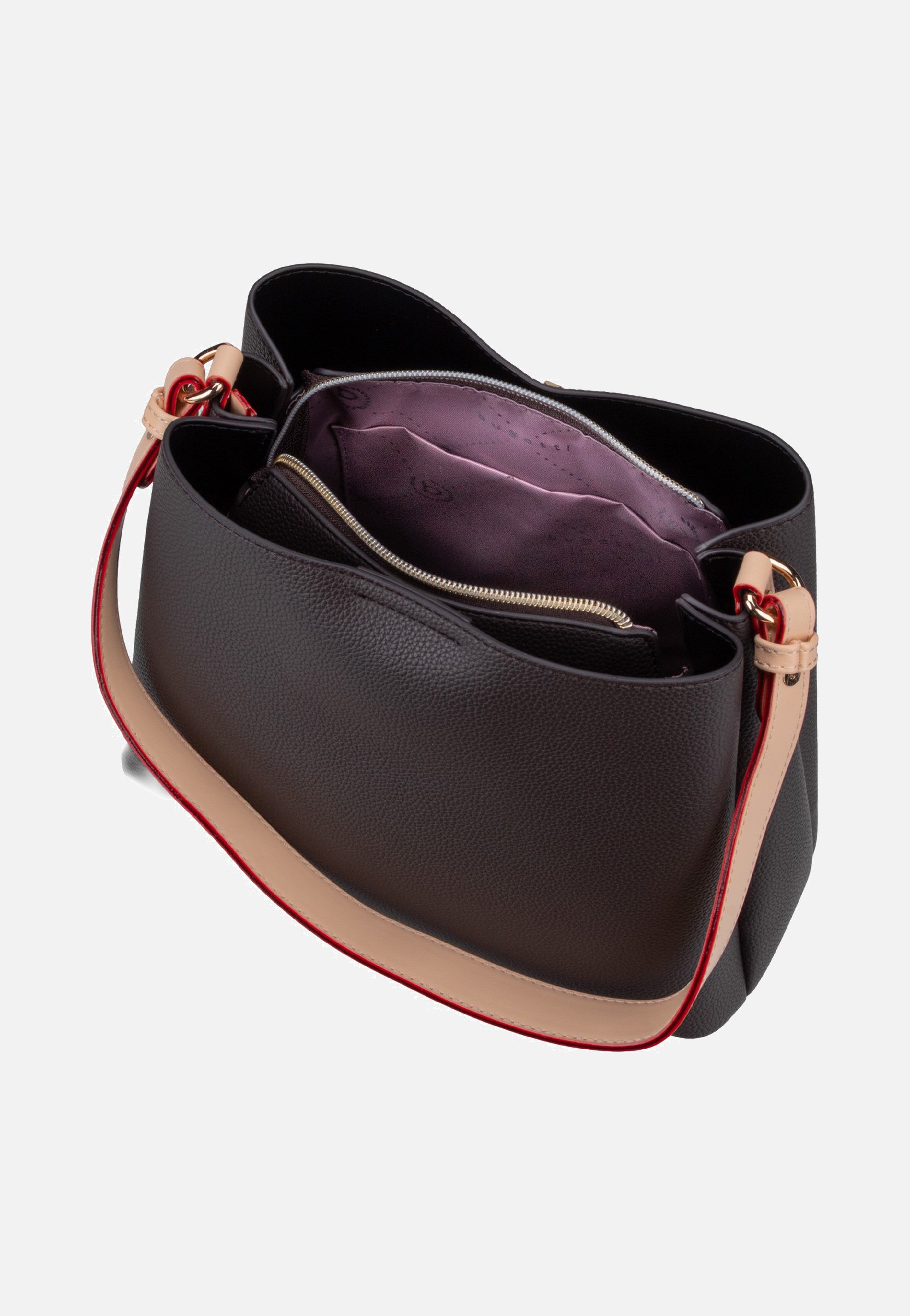 Bugatti Ella Ladies Bag Darkbrown Hobo Bag