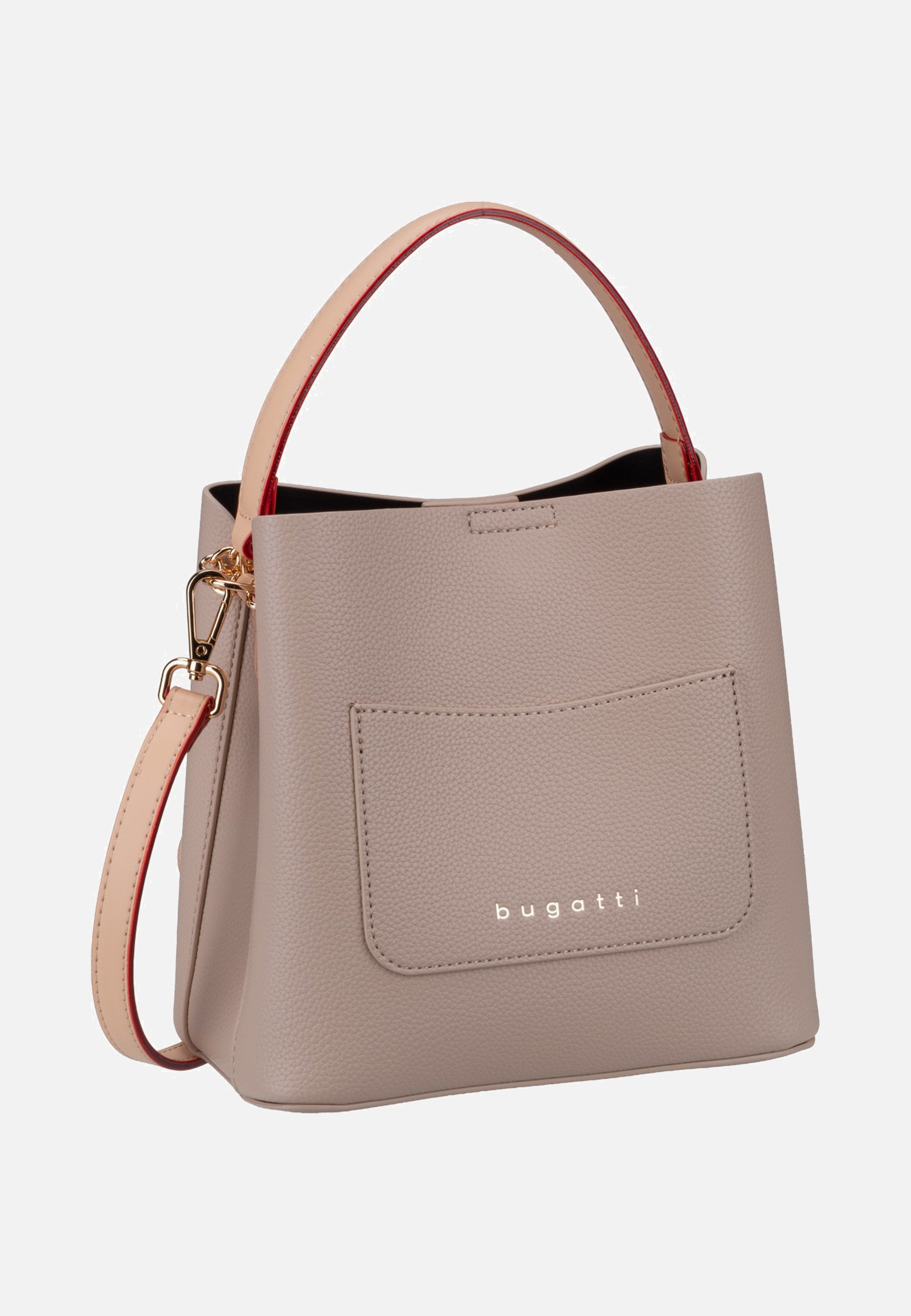 Bugatti Ella Top Handle Bag Beige Satchel