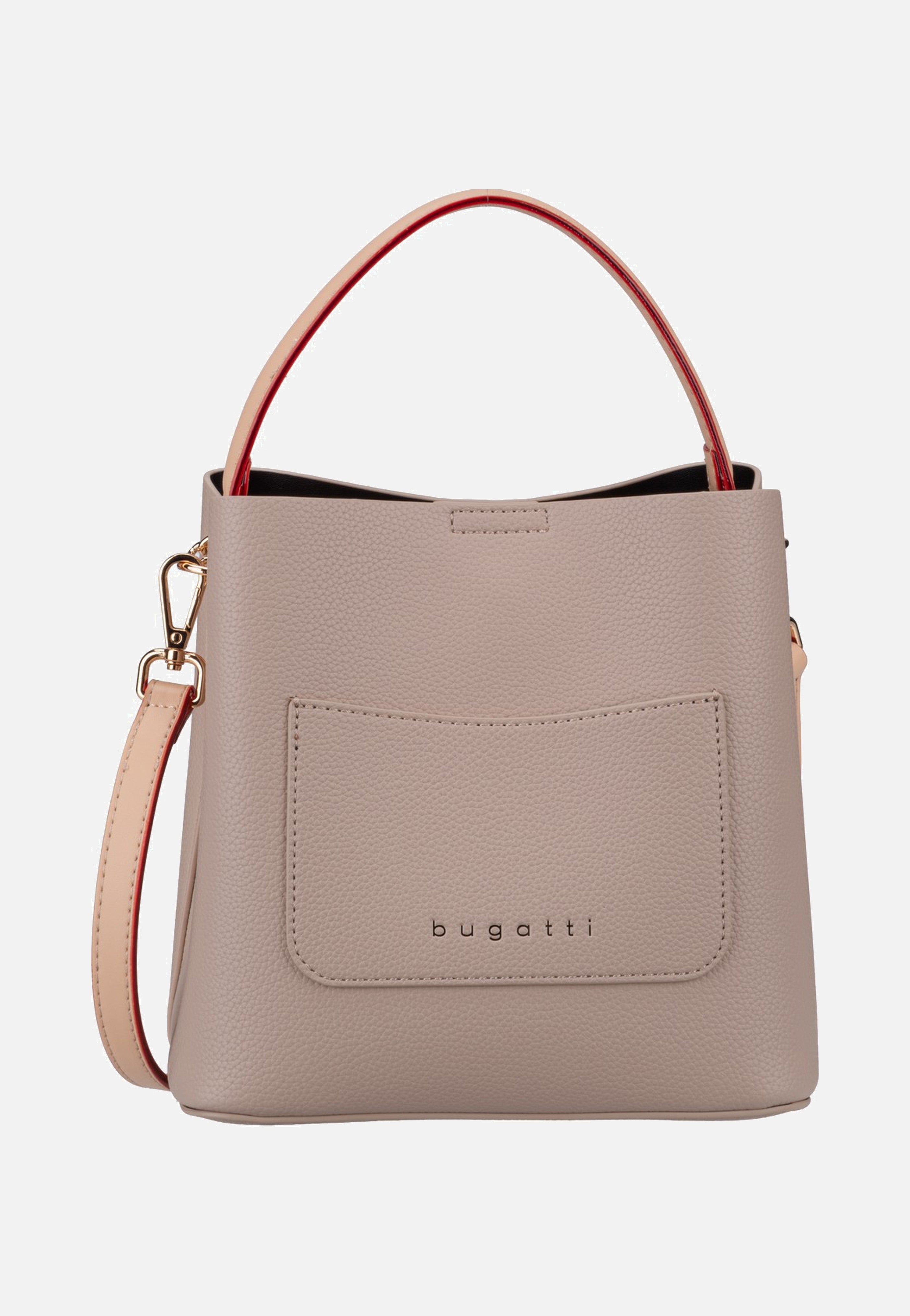 Bugatti Ella Top Handle Bag Beige Satchel