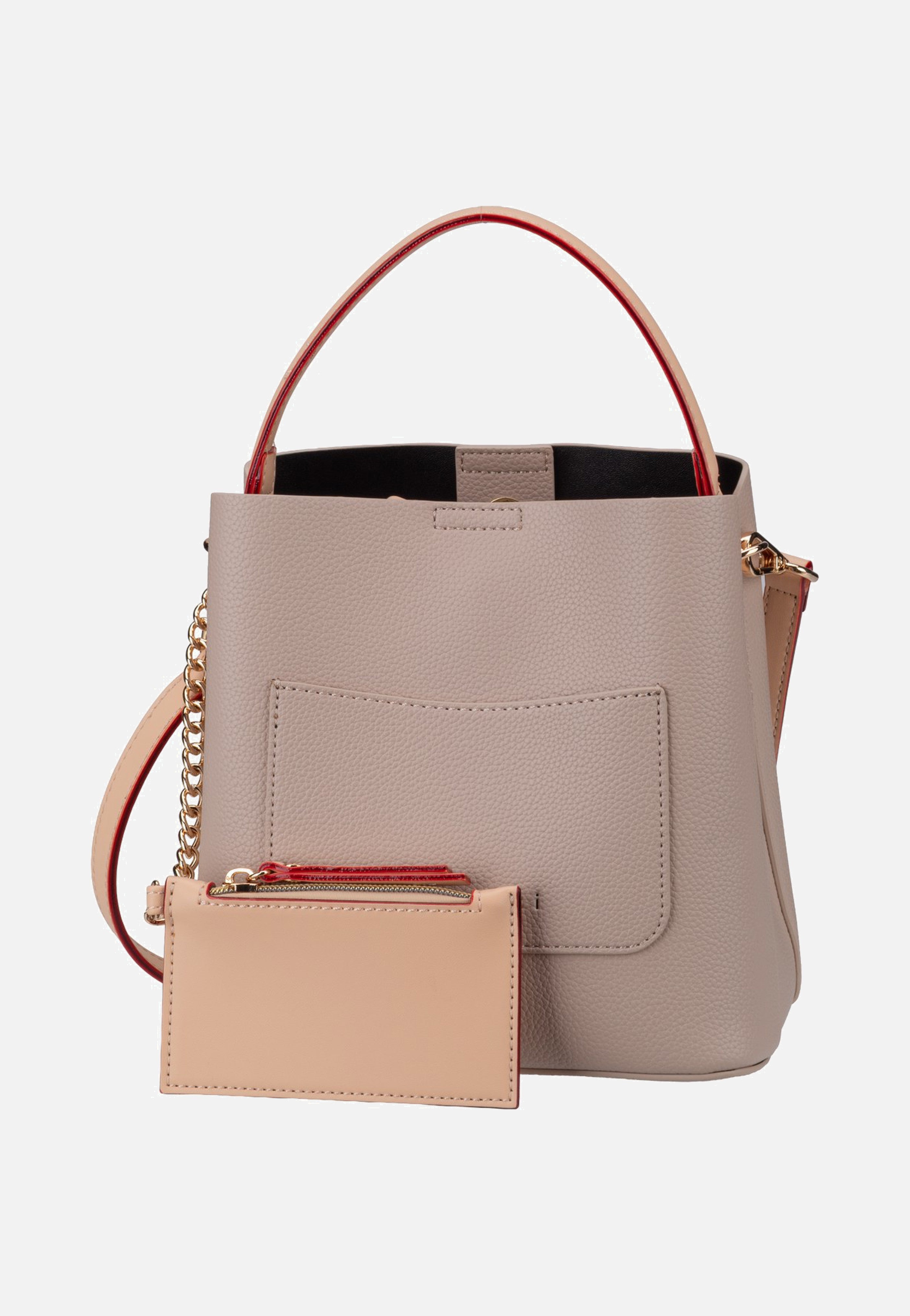 Bugatti Ella Top Handle Bag Beige Satchel