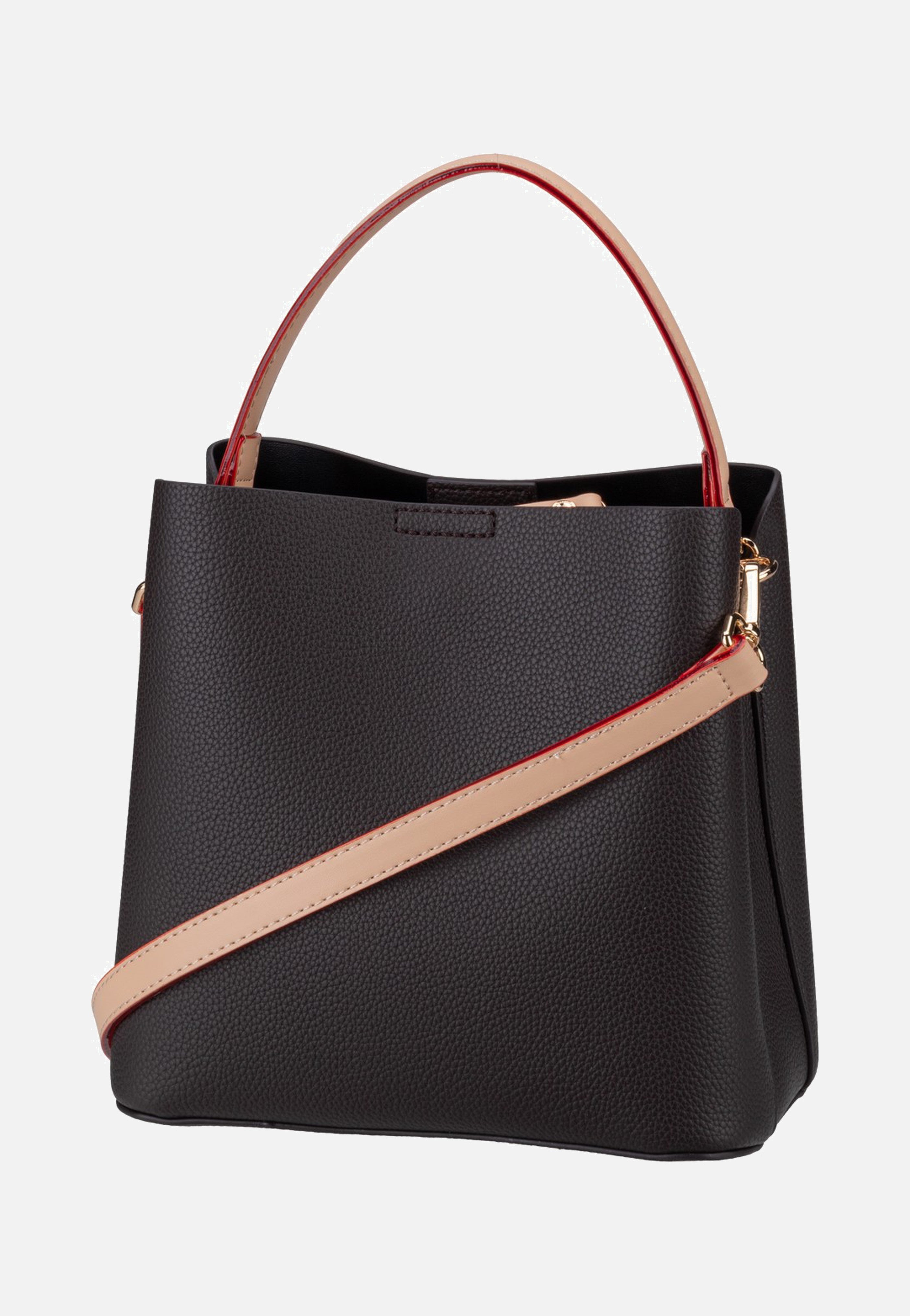 Bugatti Ella Top Handle Bag Darkbrown Satchel