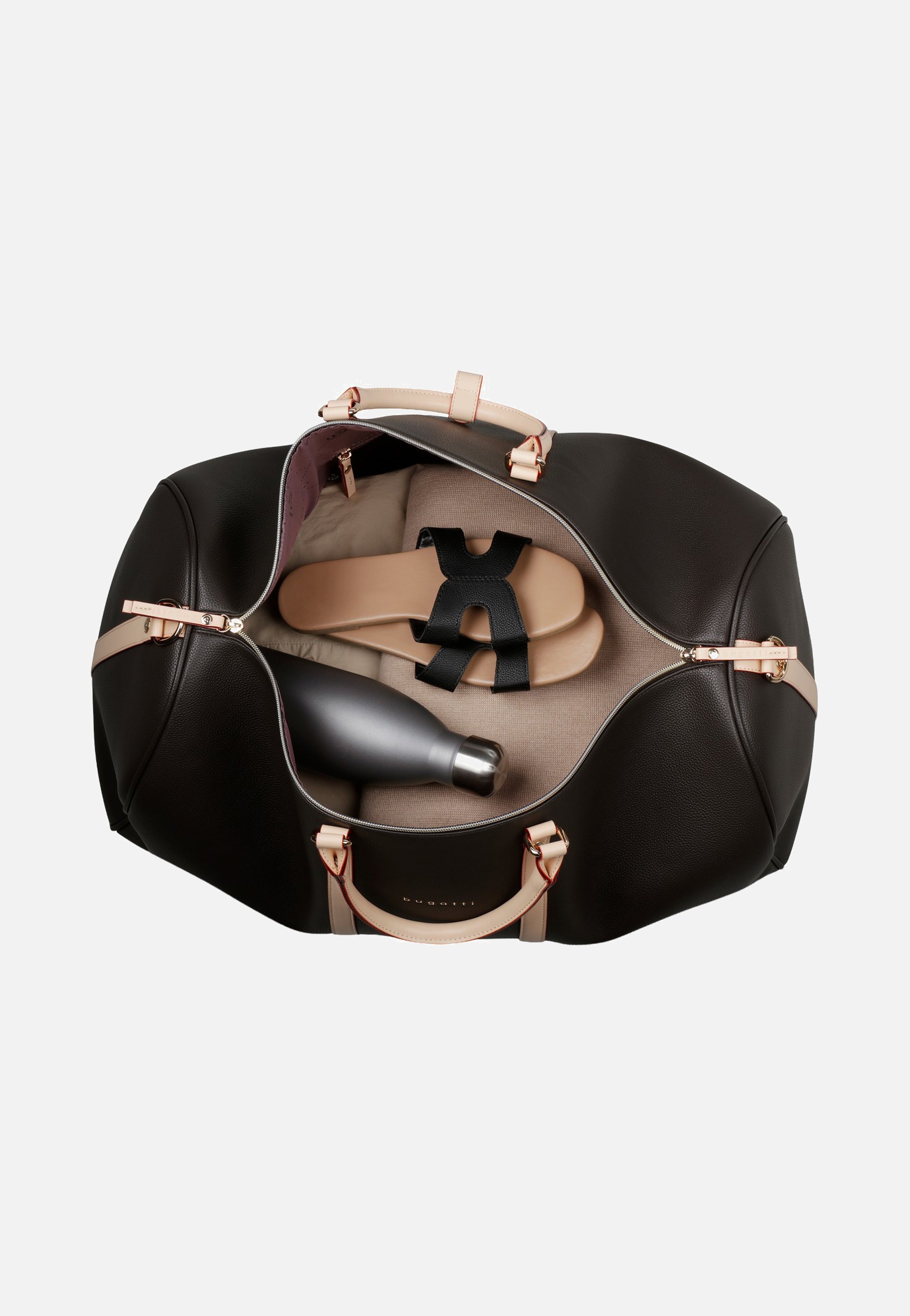 Bugatti Ella Travel Bag L Darkbrown Weekender