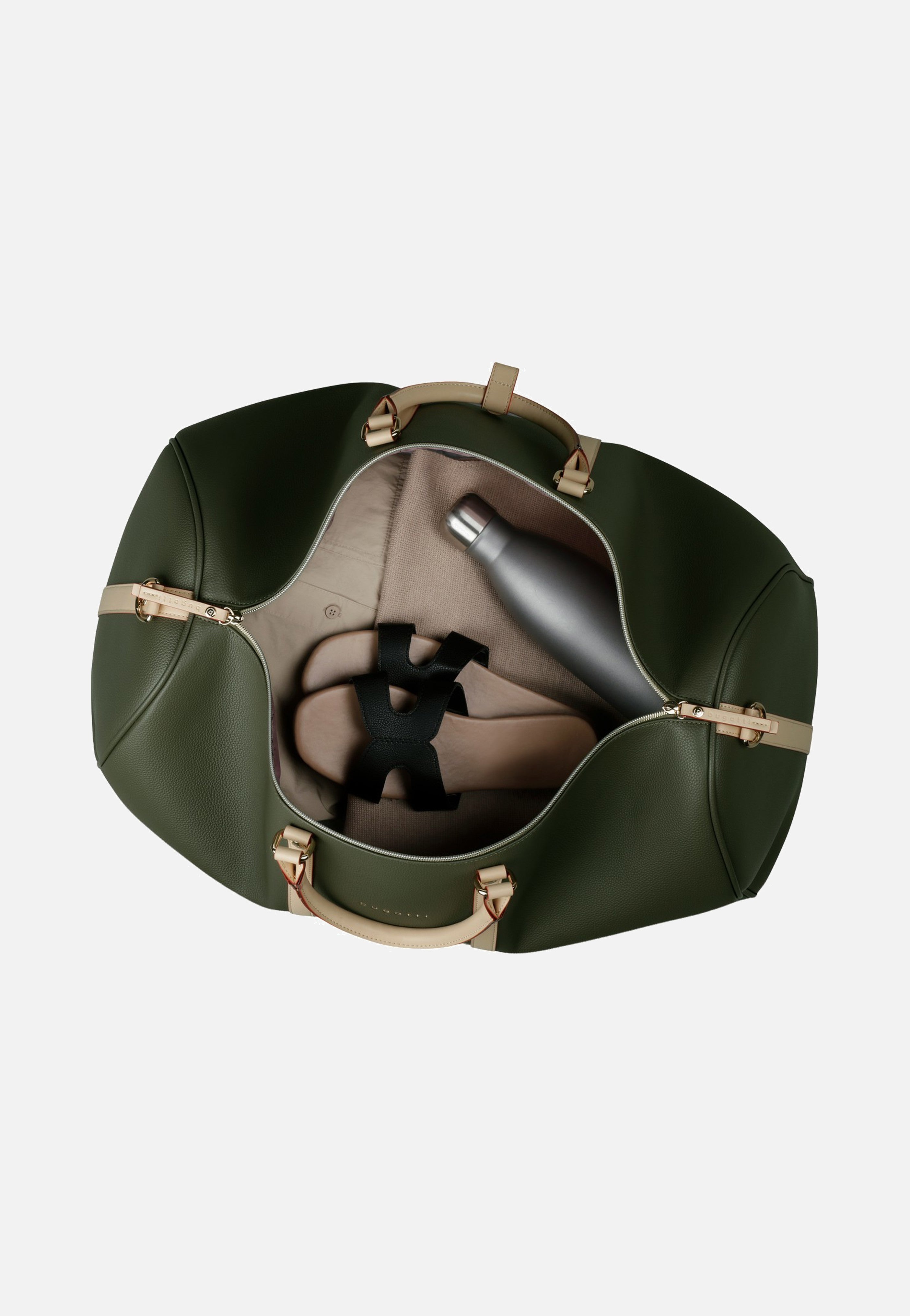 Bugatti Ella Travel Bag L Olive Weekender