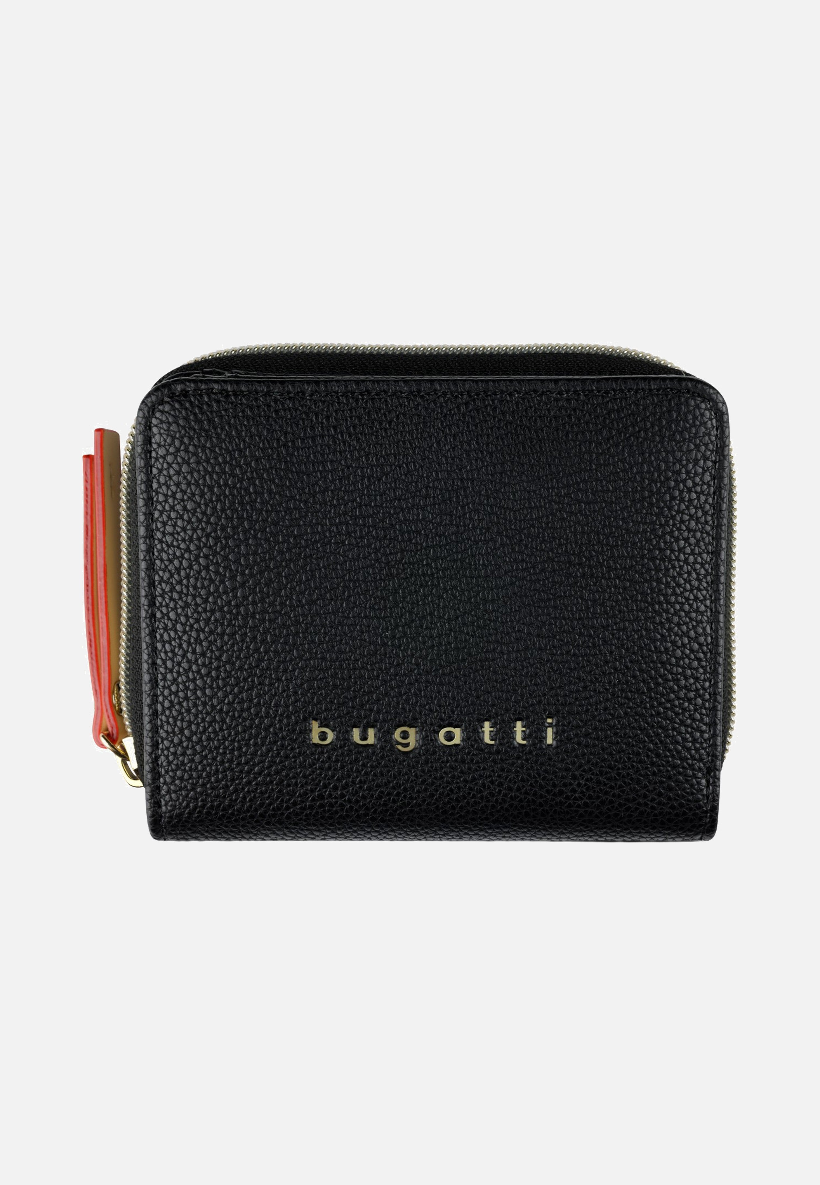 Bugatti Ella Zipped Ladies Purse Black Wallet