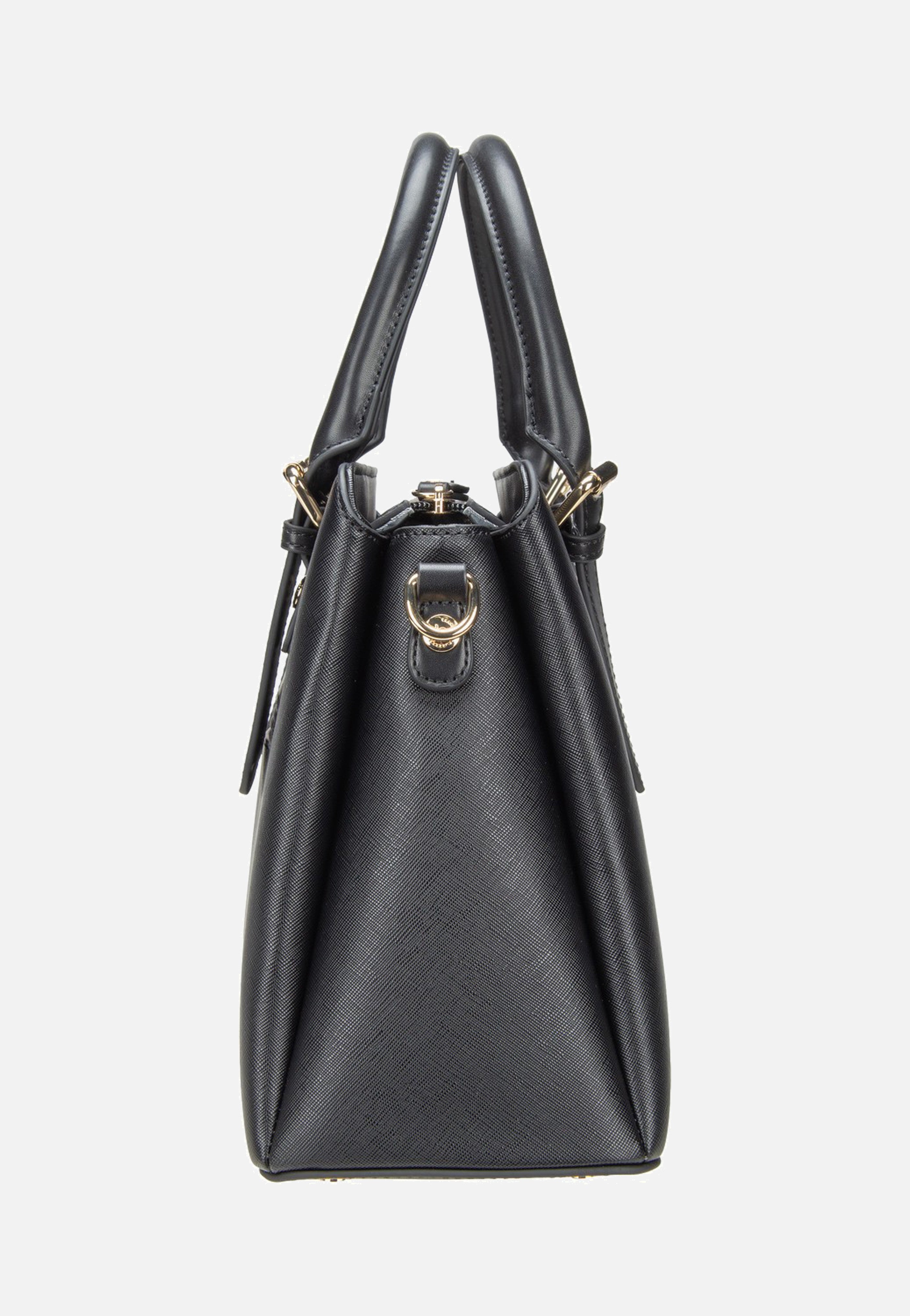 Bugatti Ella Saffiano Bowling Bag M Black Bowling Bag