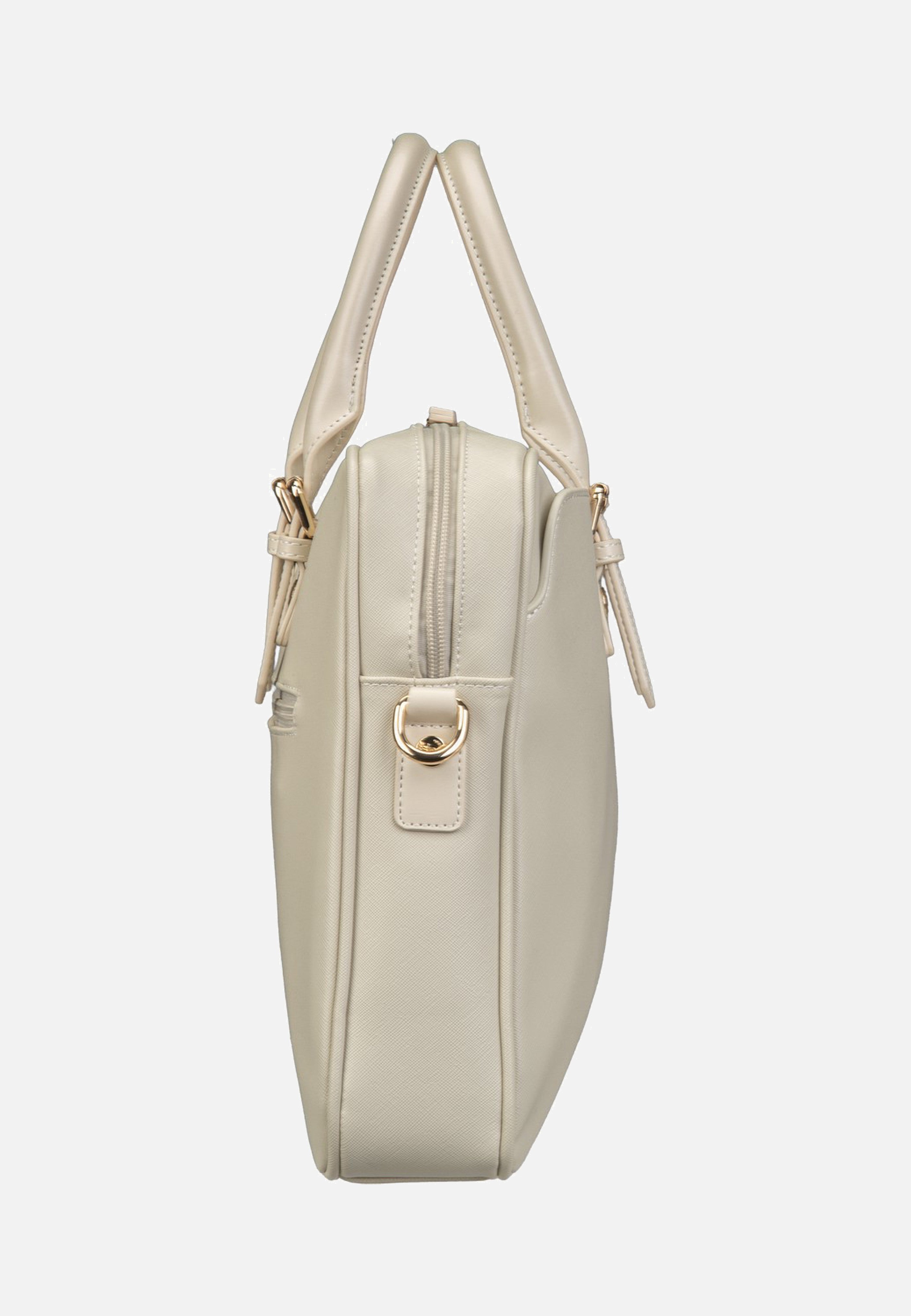Bugatti Ella Saffiano Briefcase Beige Briefcase