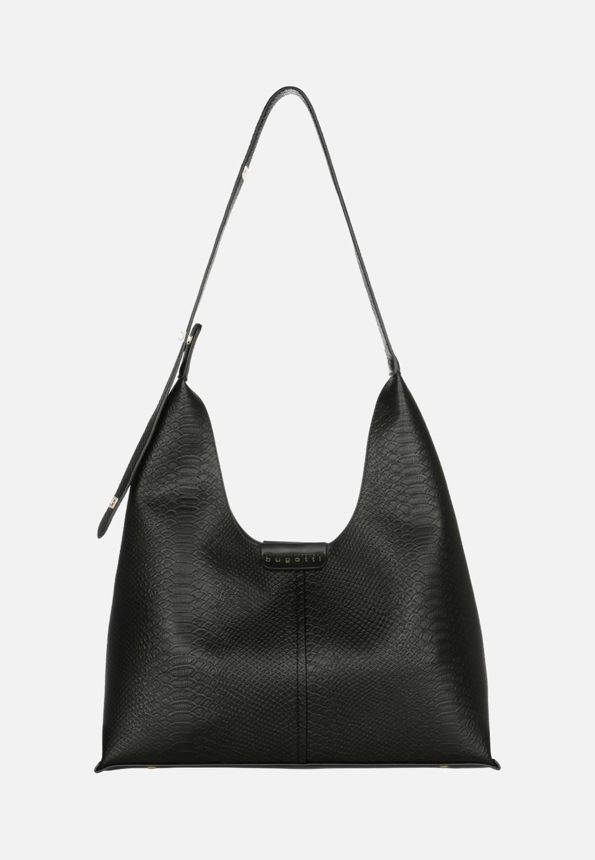 Bugatti Ivy Shopper Black Hobo Bag