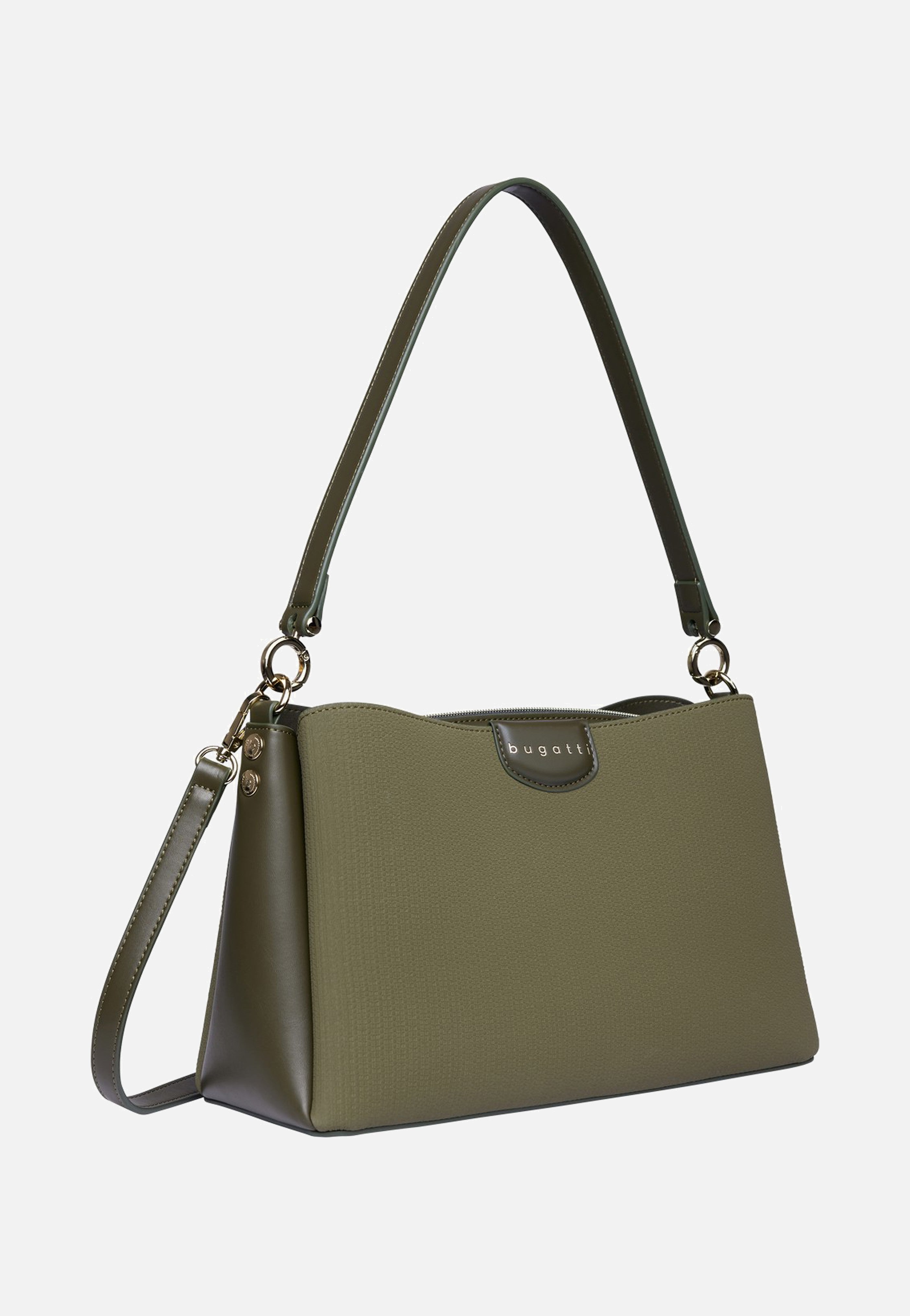 Bugatti Leah Shoulder Bag M Olive Shoulder Bag