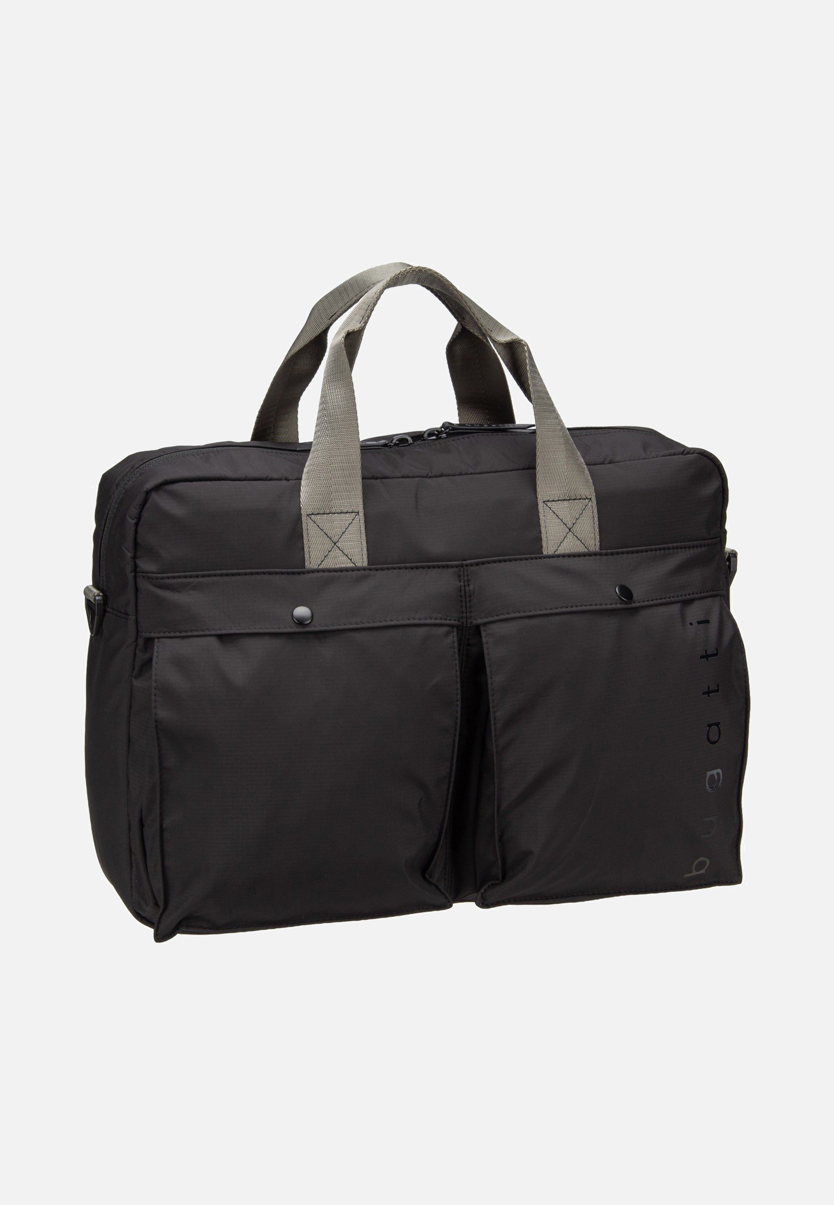 Bugatti Legere Briefcase Black Briefcase