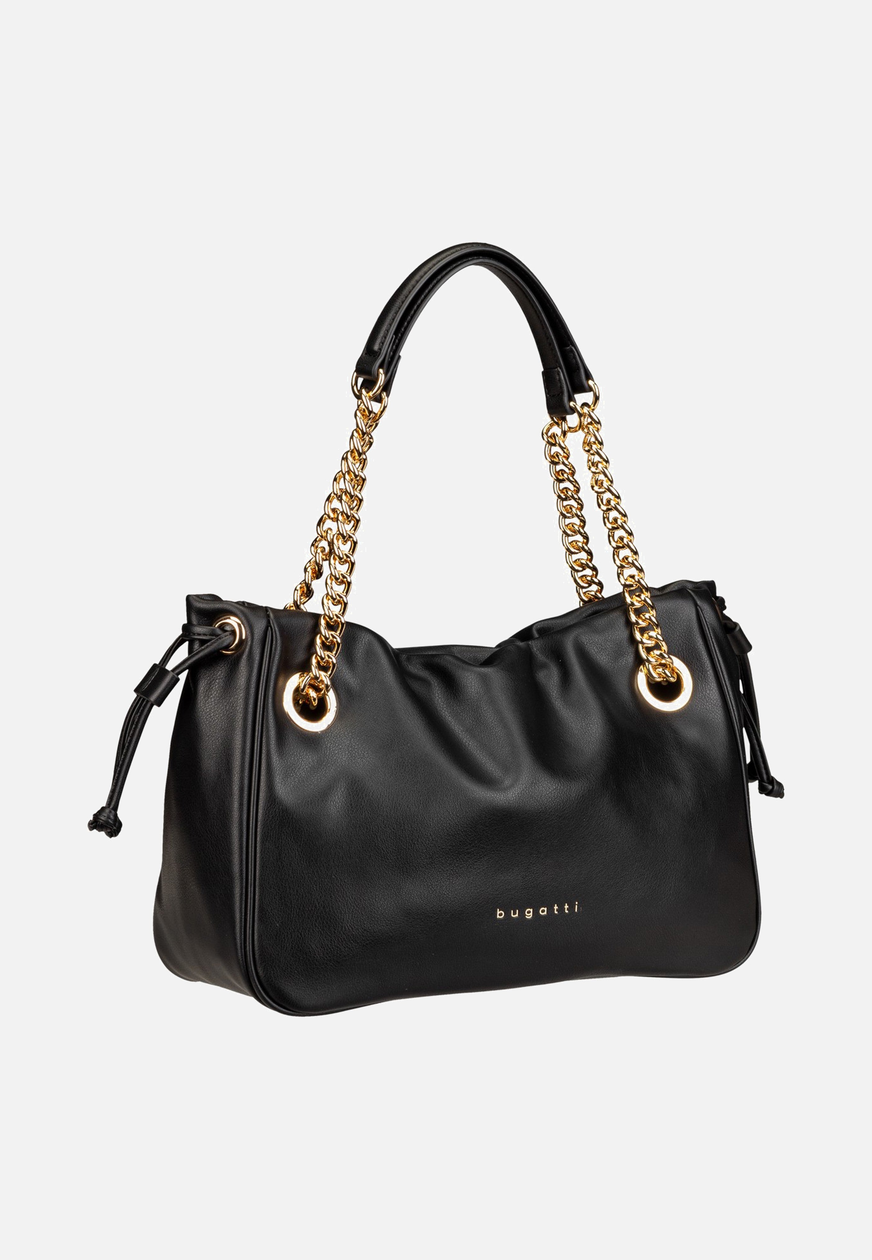 Bugatti Leni Shoulder Bag M Black Shoulder Bag