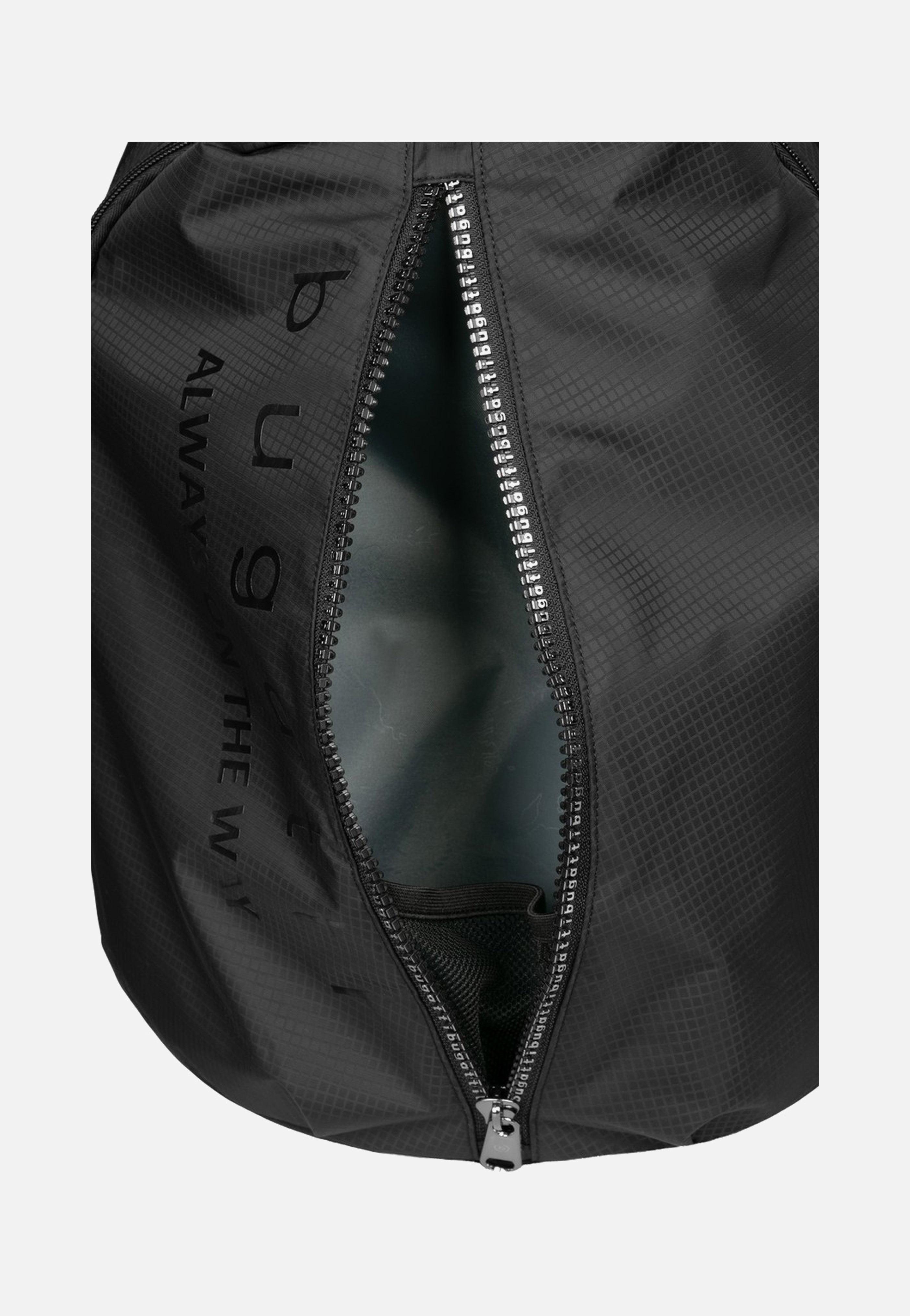Bugatti Letter's  Backpack Black Backpack