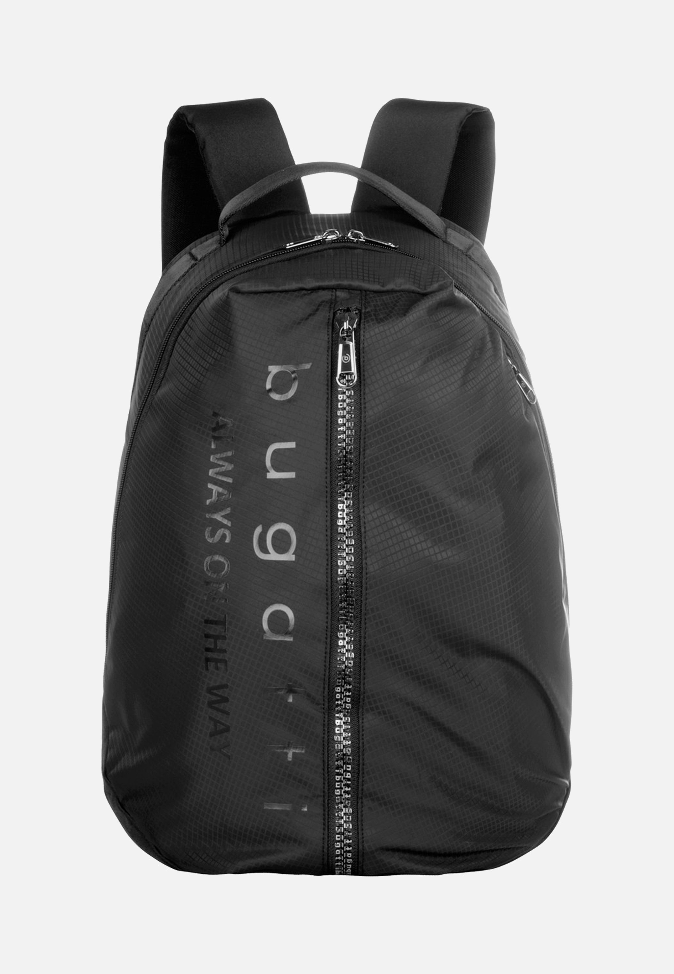 Bugatti Letter's  Backpack Black Backpack