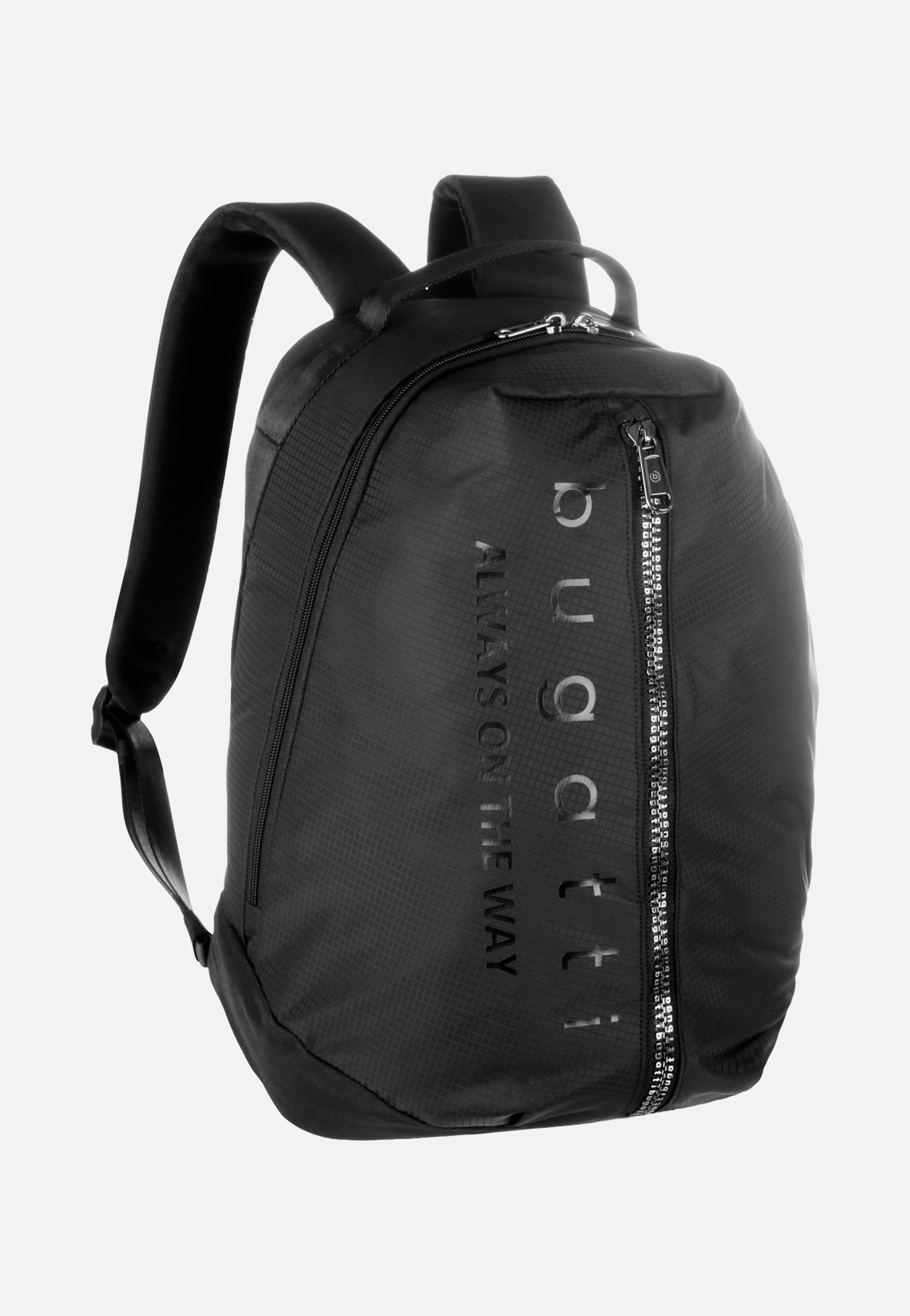 Bugatti Letter's  Backpack Black Backpack