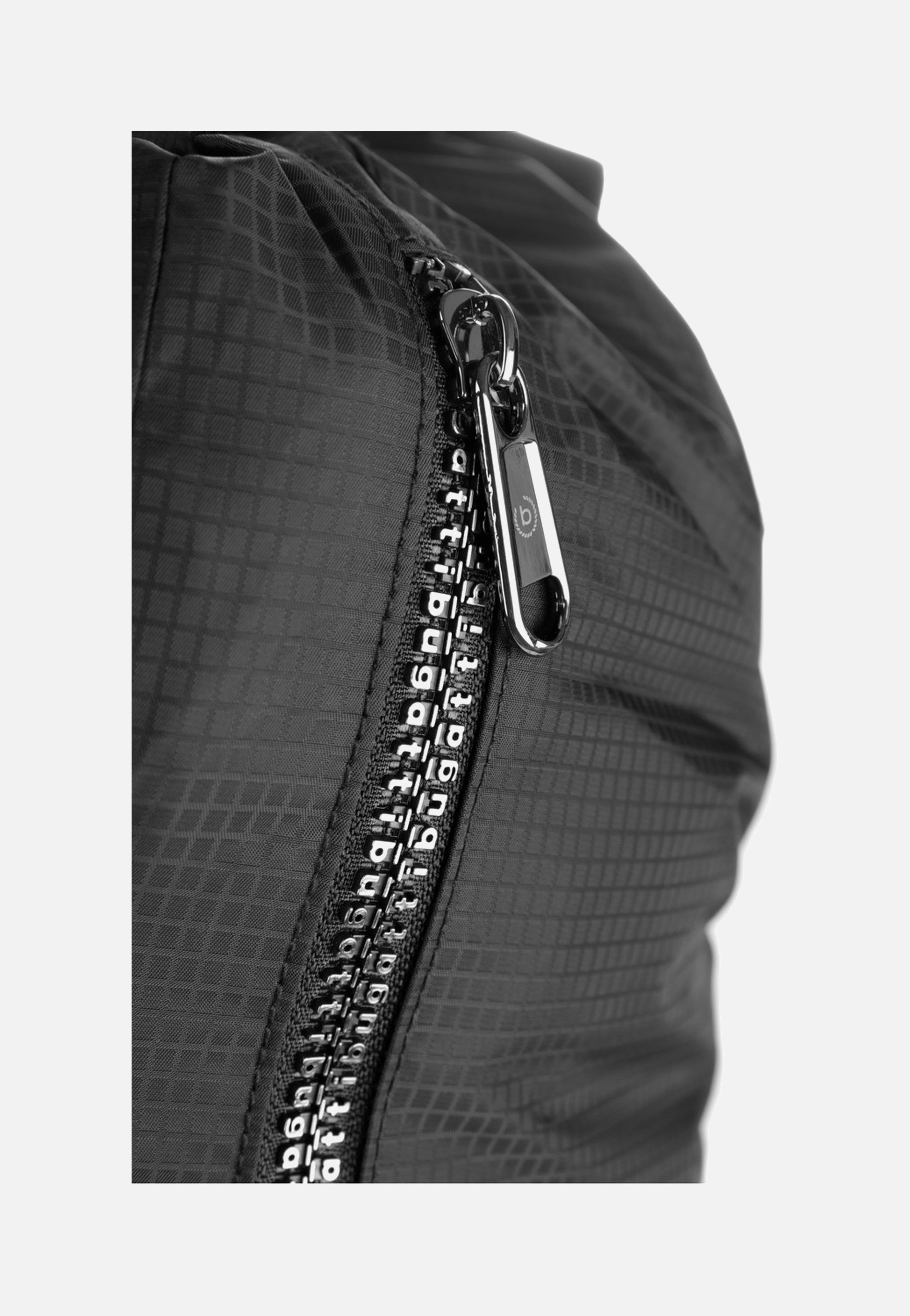Bugatti Letter's  Backpack Black Travel Backpack