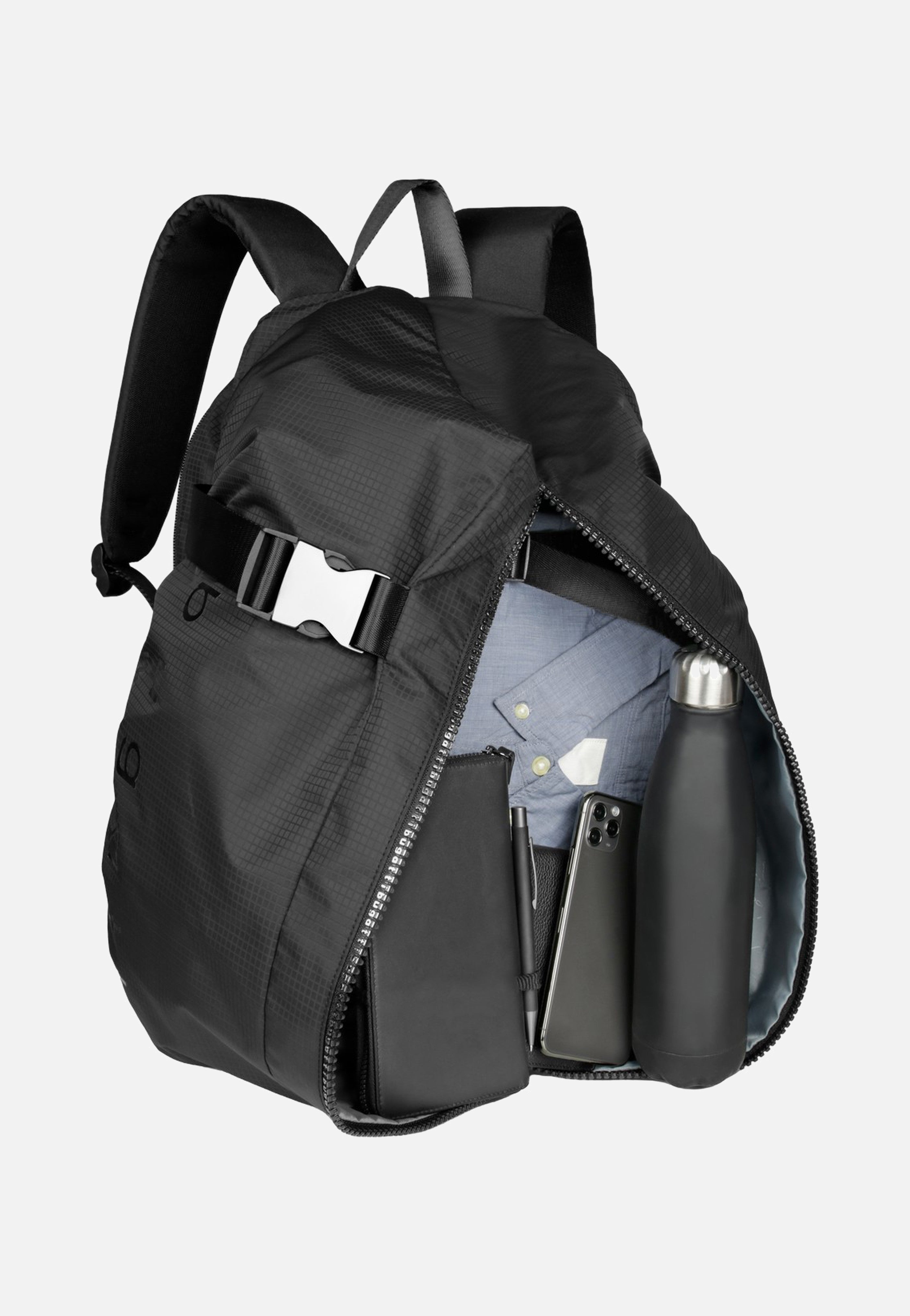 Bugatti - Letter's  Backpack Black - Backpack | Neutral-Image