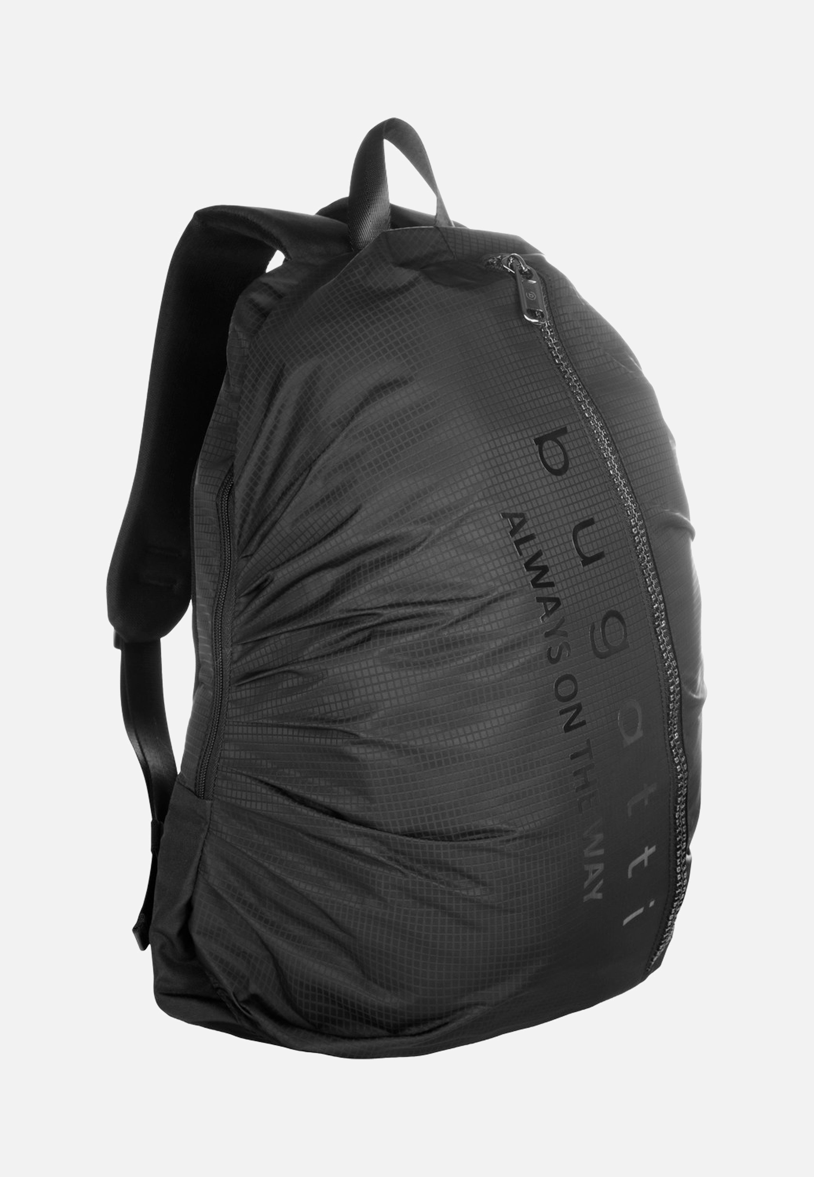 Bugatti Letter's  Backpack Black Backpack