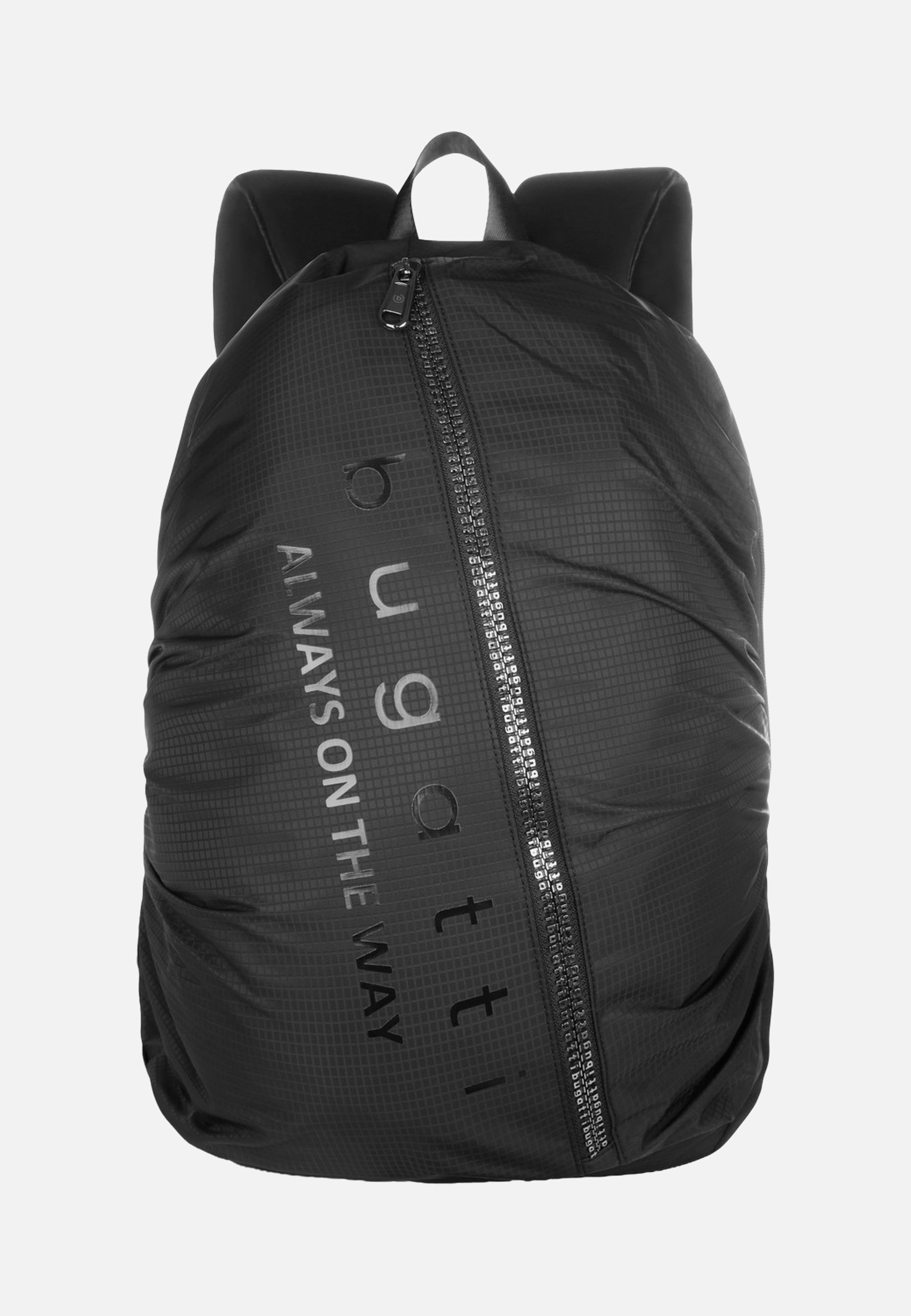 Bugatti Letter's  Backpack Black Backpack