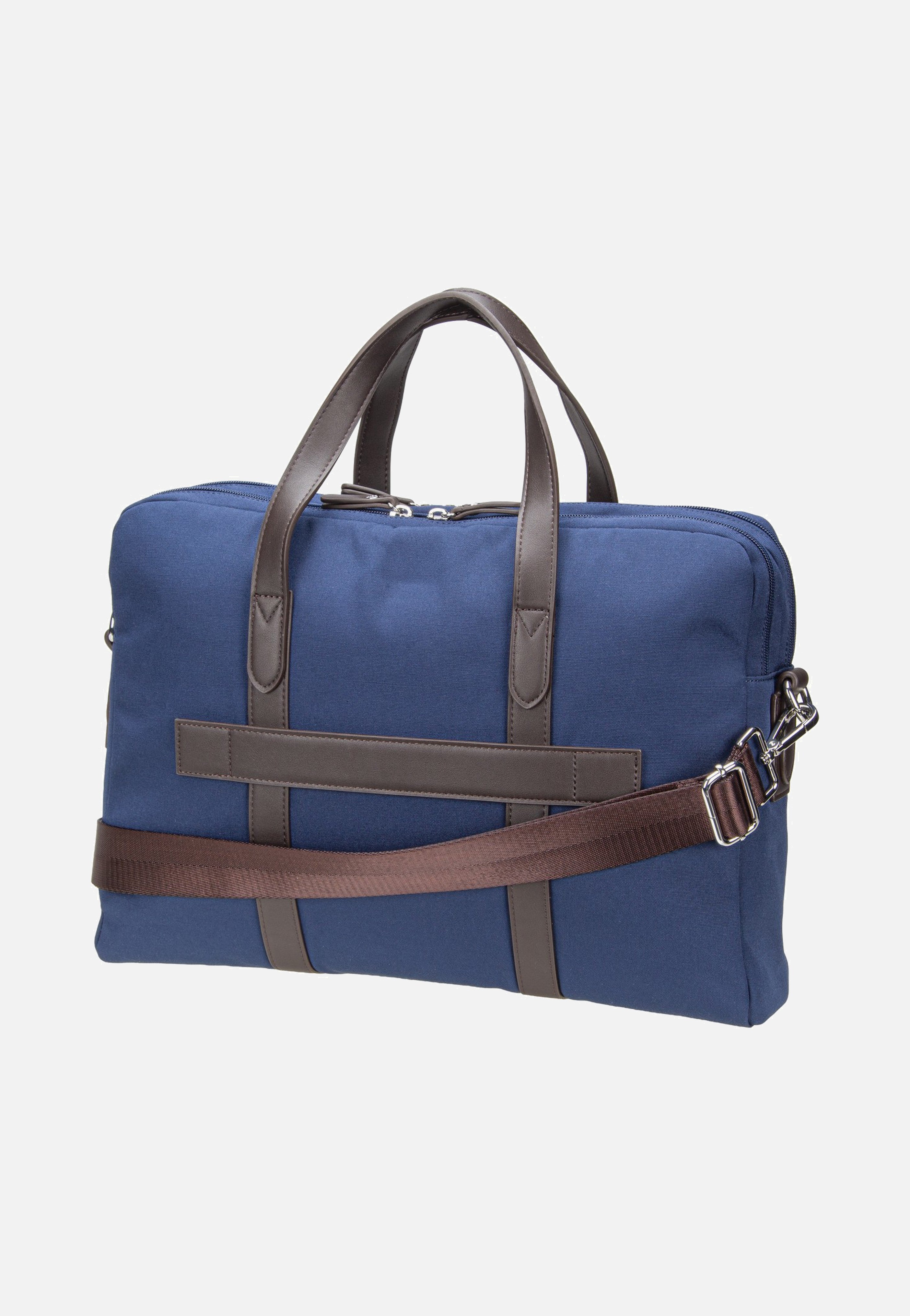Bugatti Maro Business Bag L Navy Briefcase