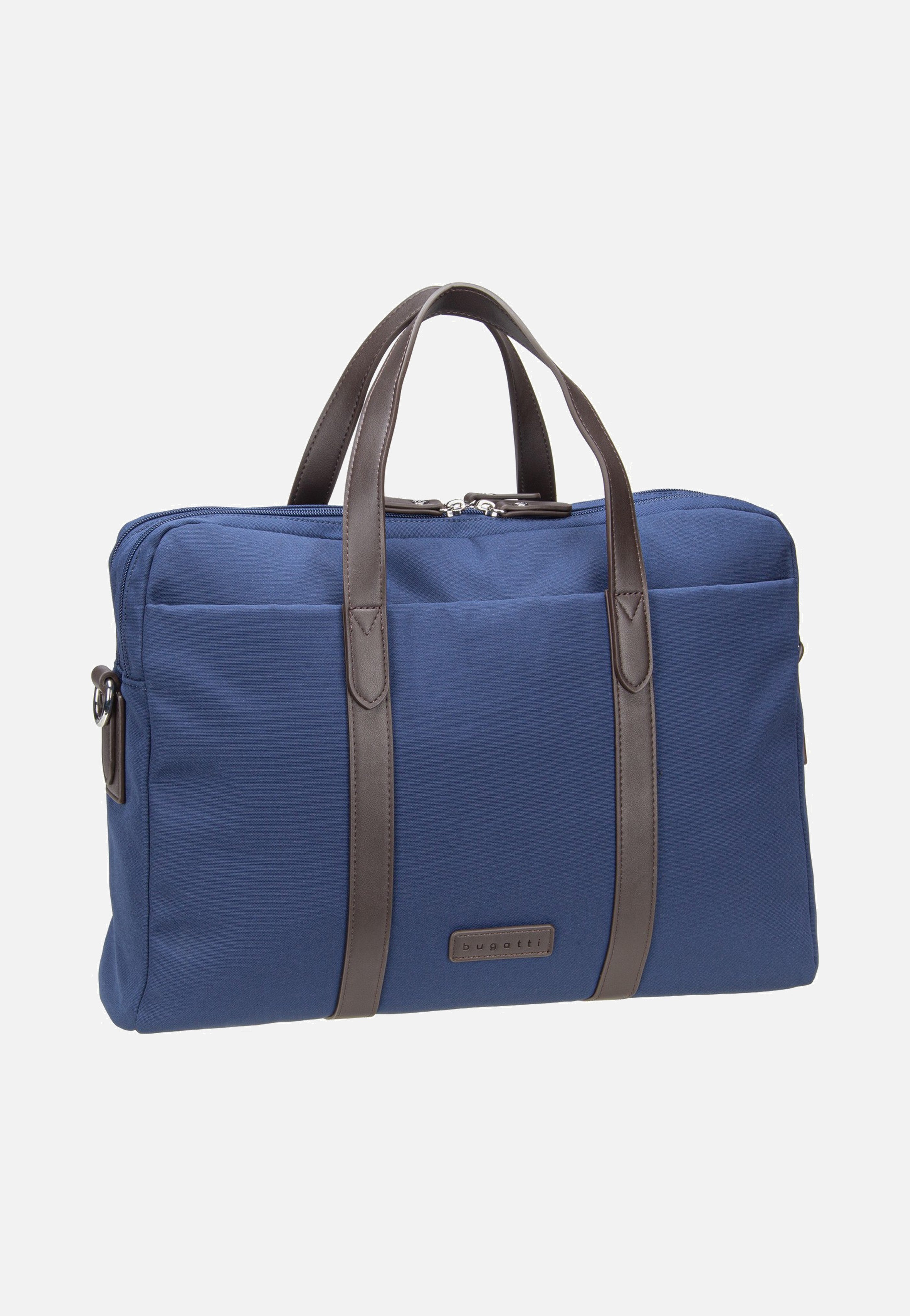 Bugatti Maro Business Bag L Navy Briefcase