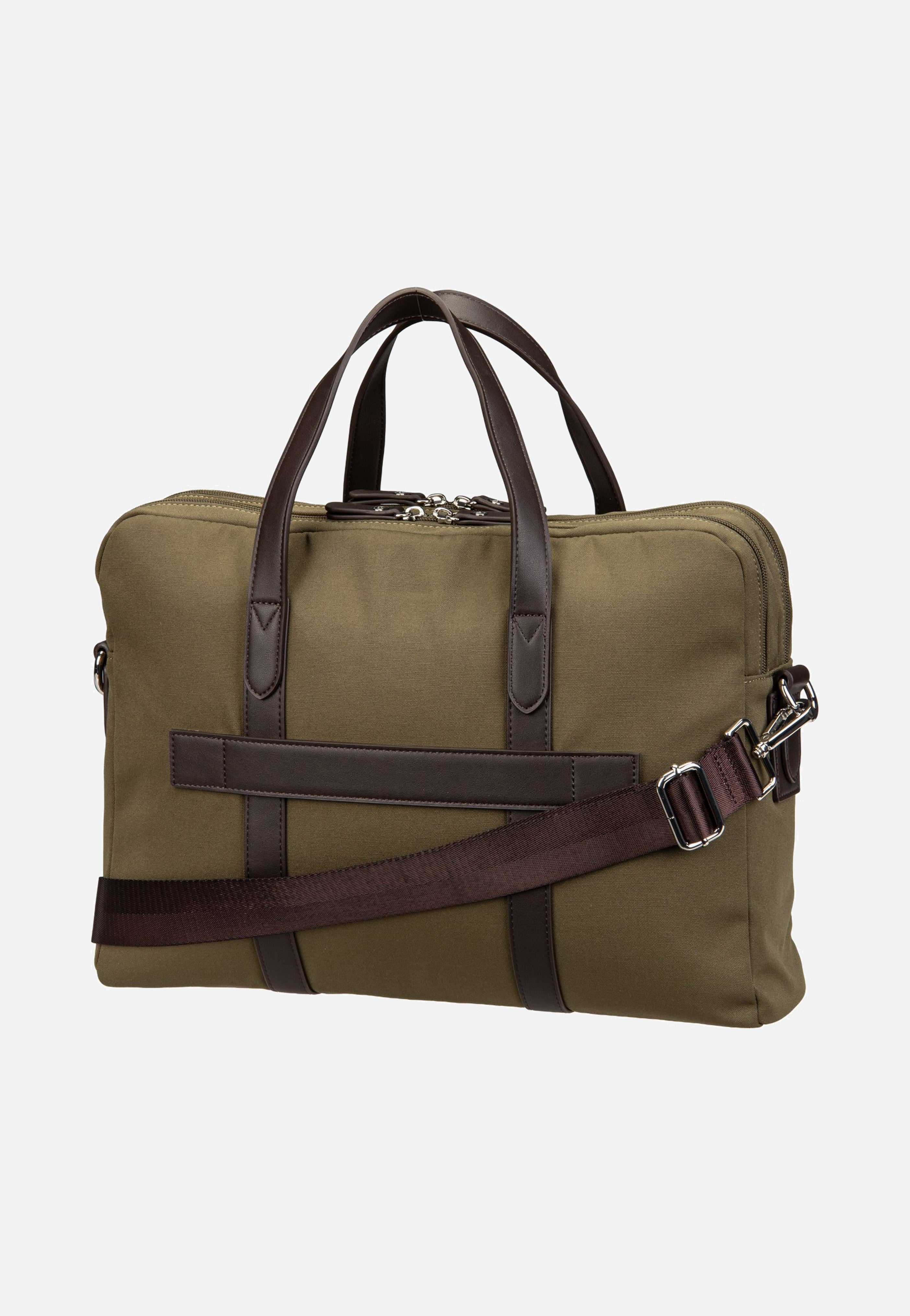 Bugatti Maro Business Bag L Olive Briefcase
