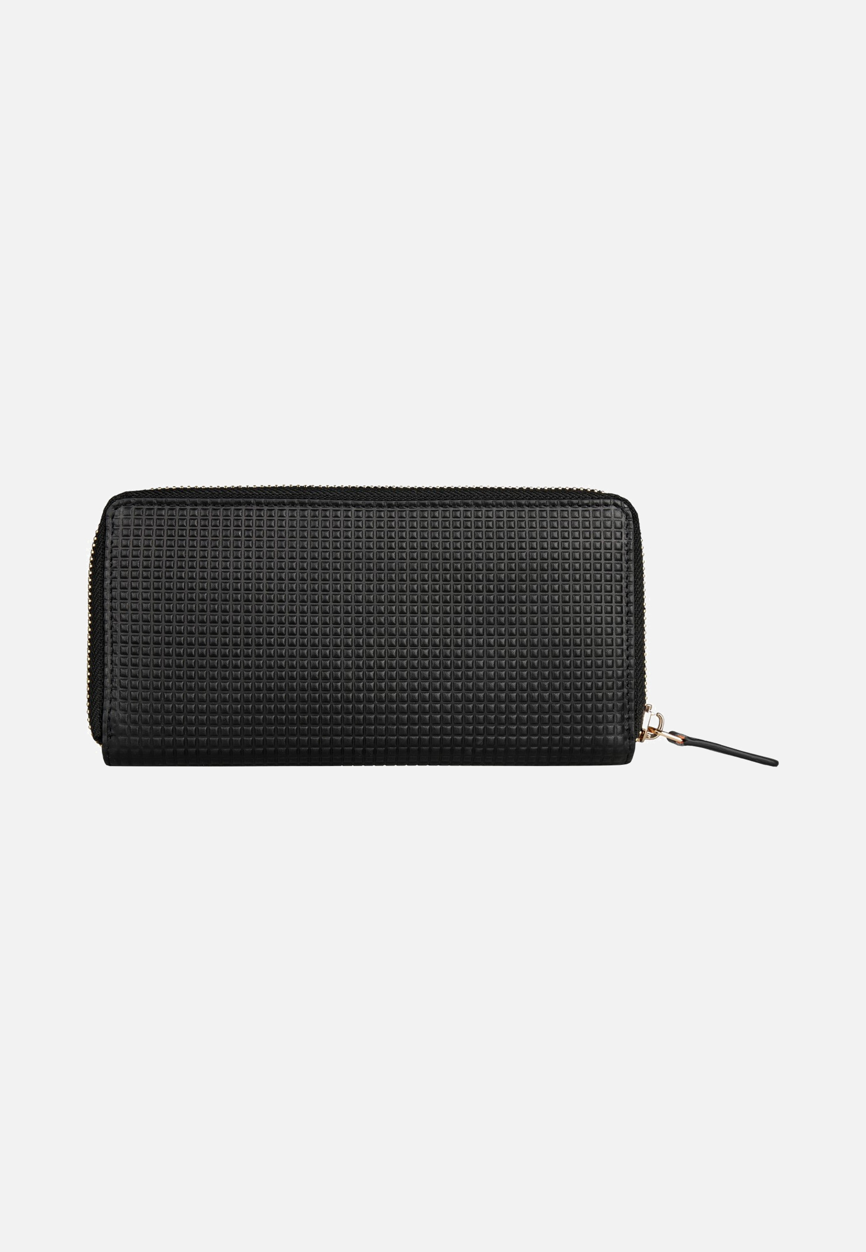 Bugatti Noemi Ladies Long Zip Wallet Black Wallet