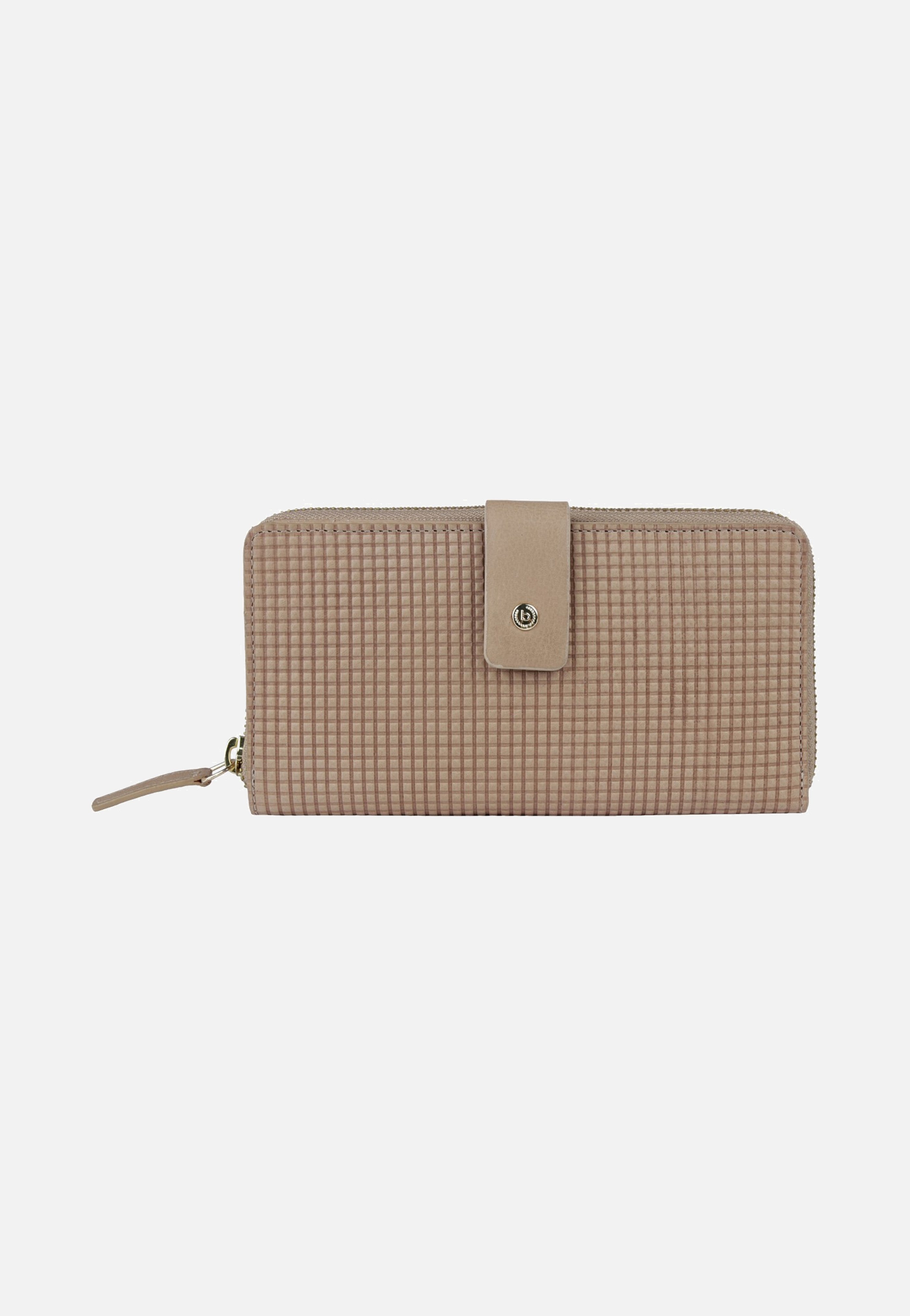 Bugatti Noemi Ladies Long Zip Wallet Sand Wallet
