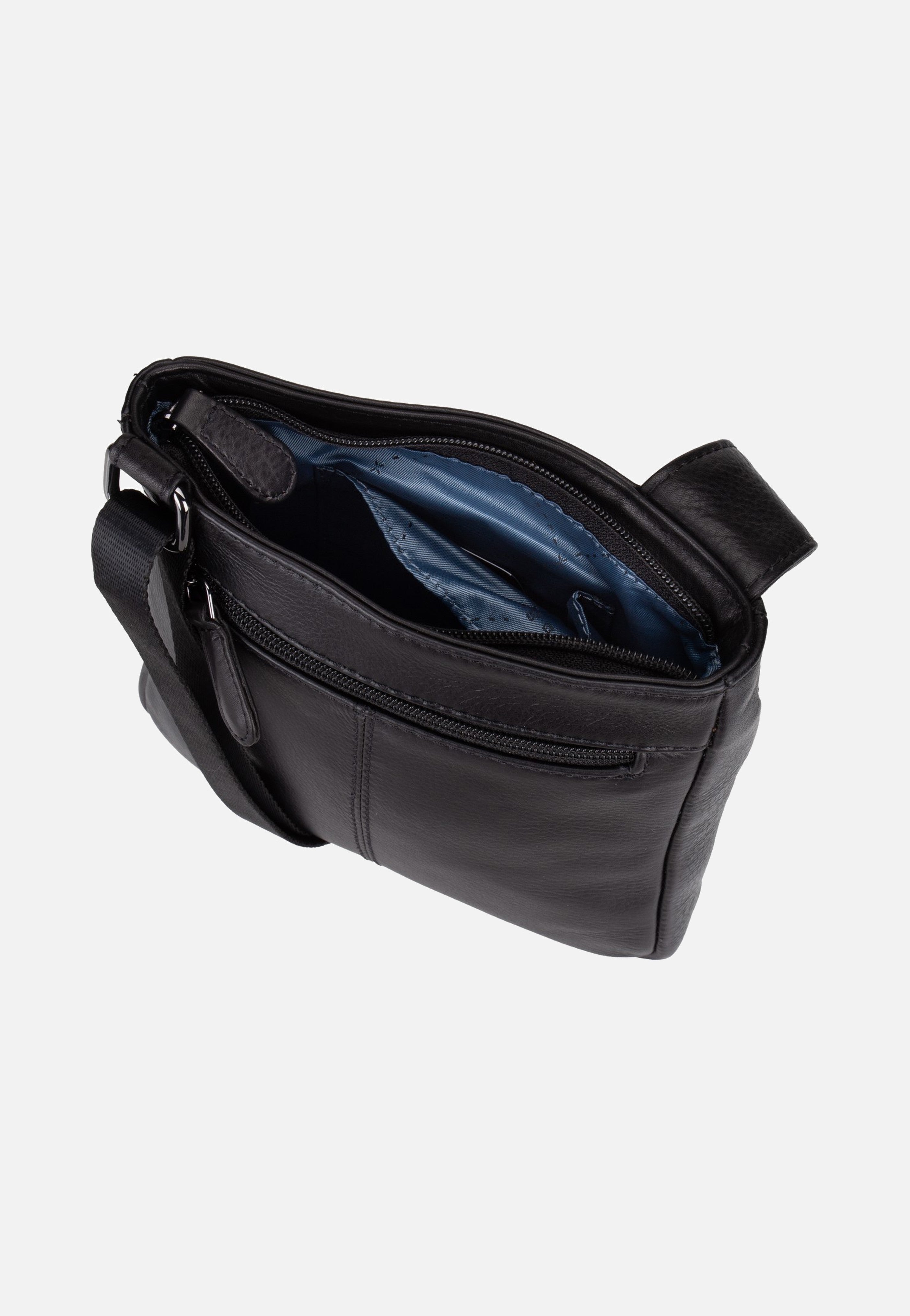 Bugatti Nome Shoulder Bag Small Black Crossbody Bag