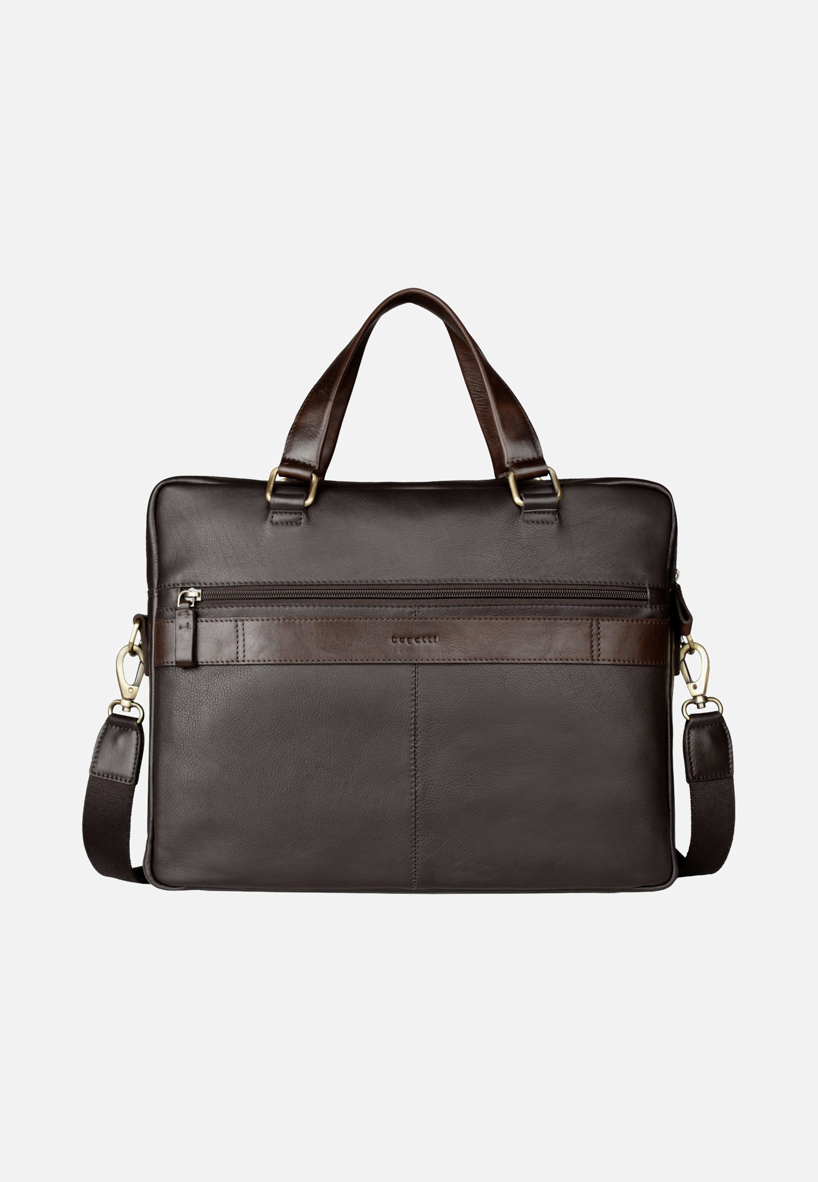 Bugatti Ryan Briefcase 492550 Brown Briefcase