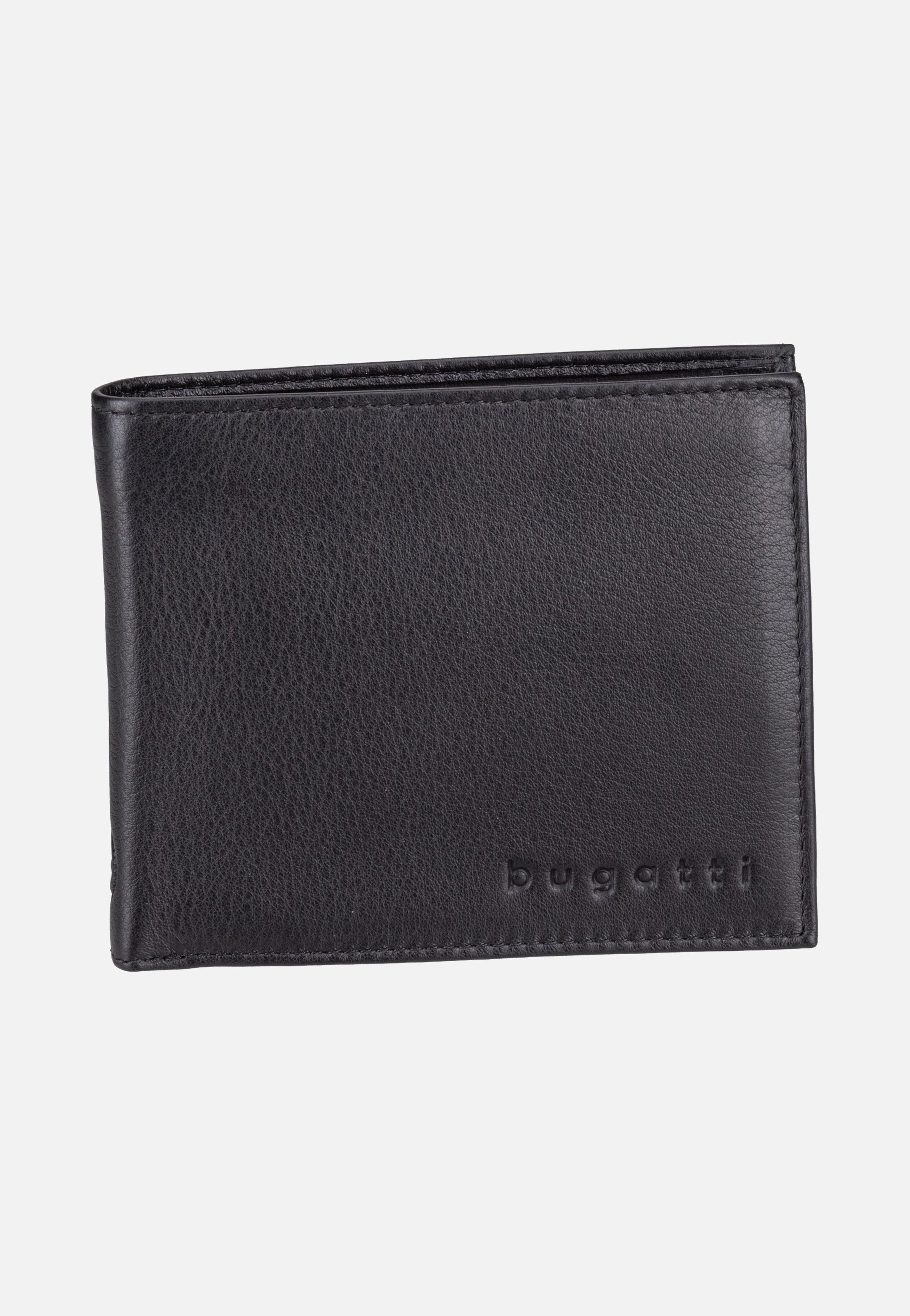 Bugatti Sempre Wallet With Flap Black Wallet