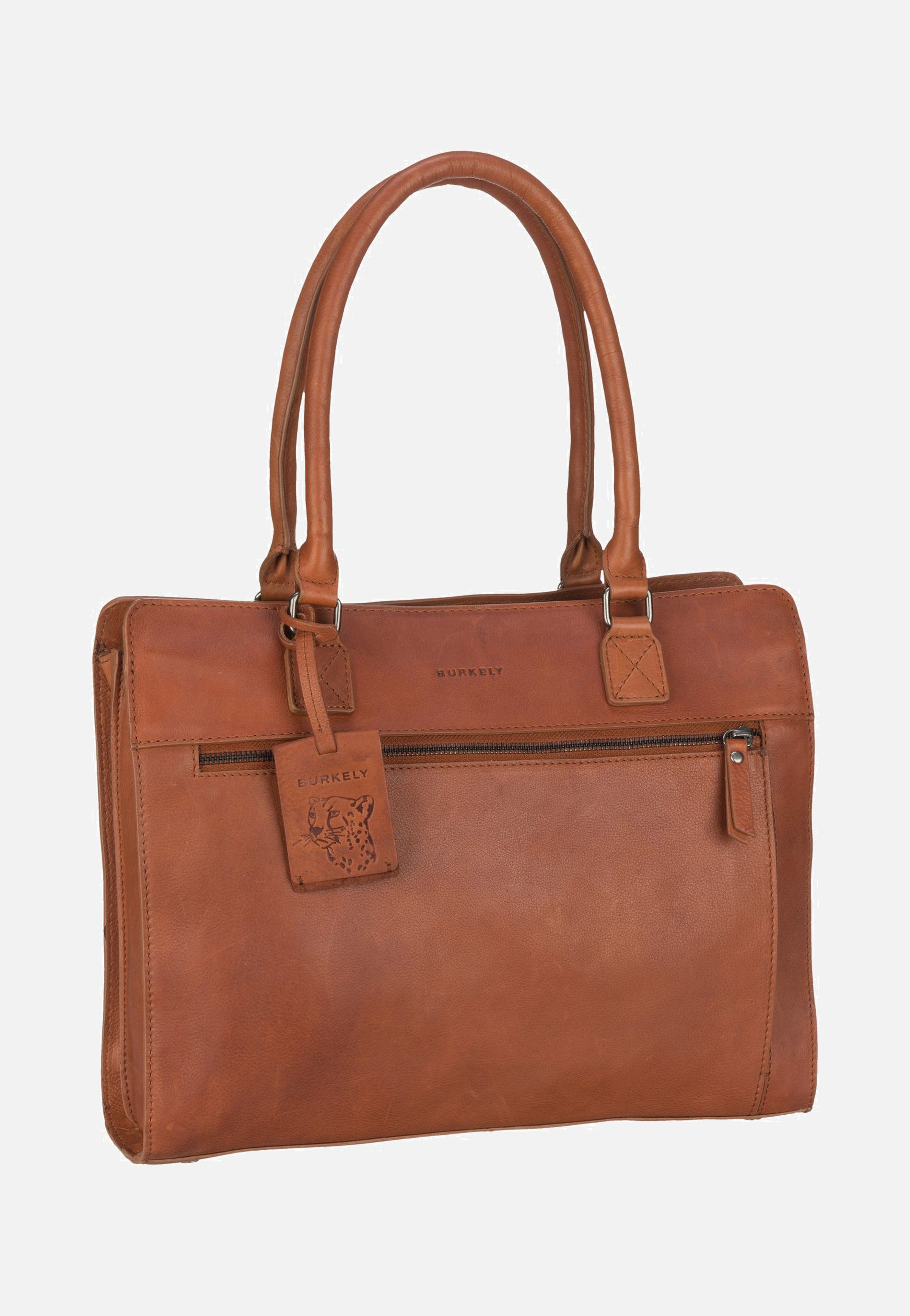 Burkely - Antique Avery Handbag M 14'' 7001 Cognac - Briefcase | Women-Image