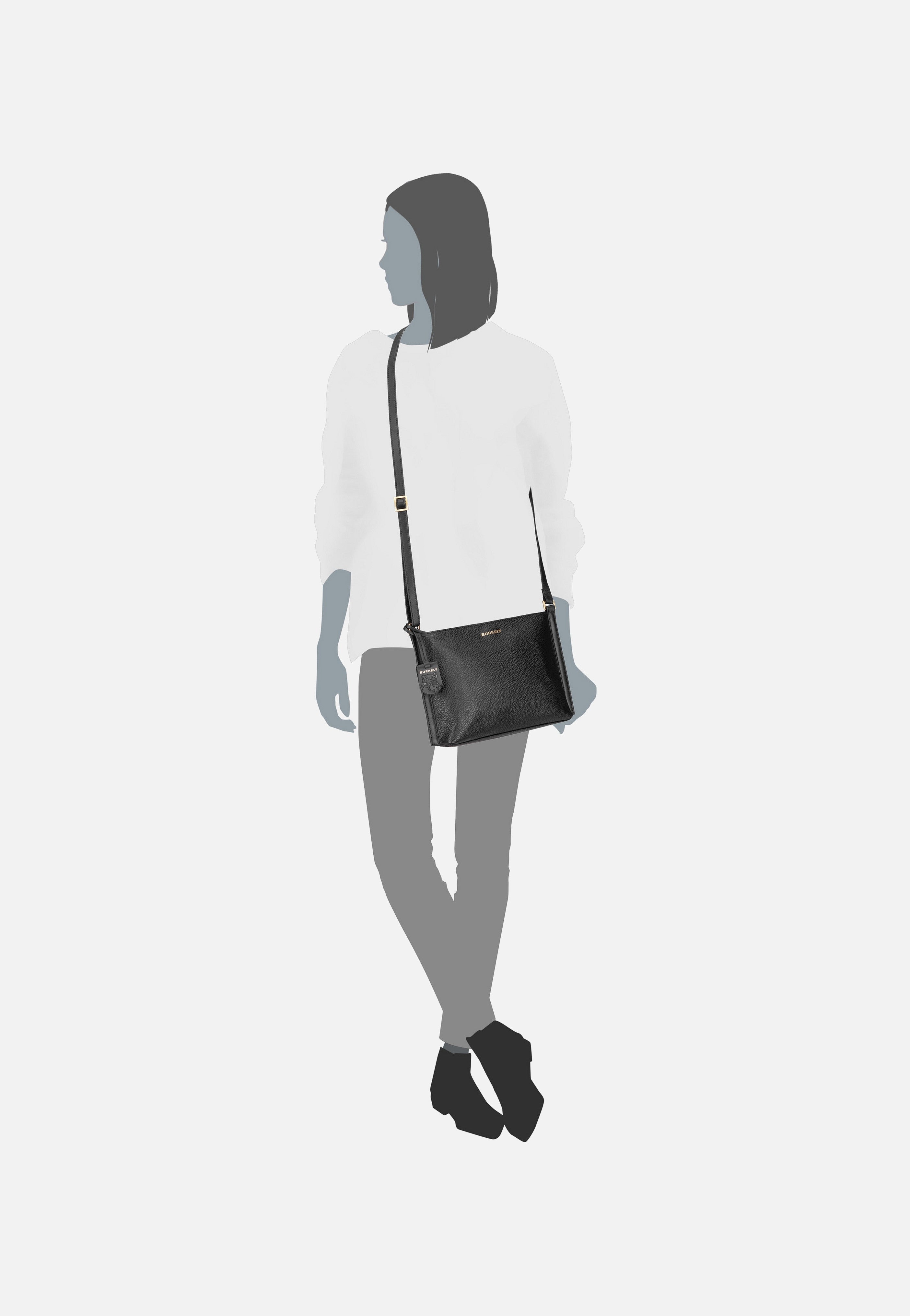 Burkely - Keen Keira 1000629 Black - Crossbody Bag | Women-Image