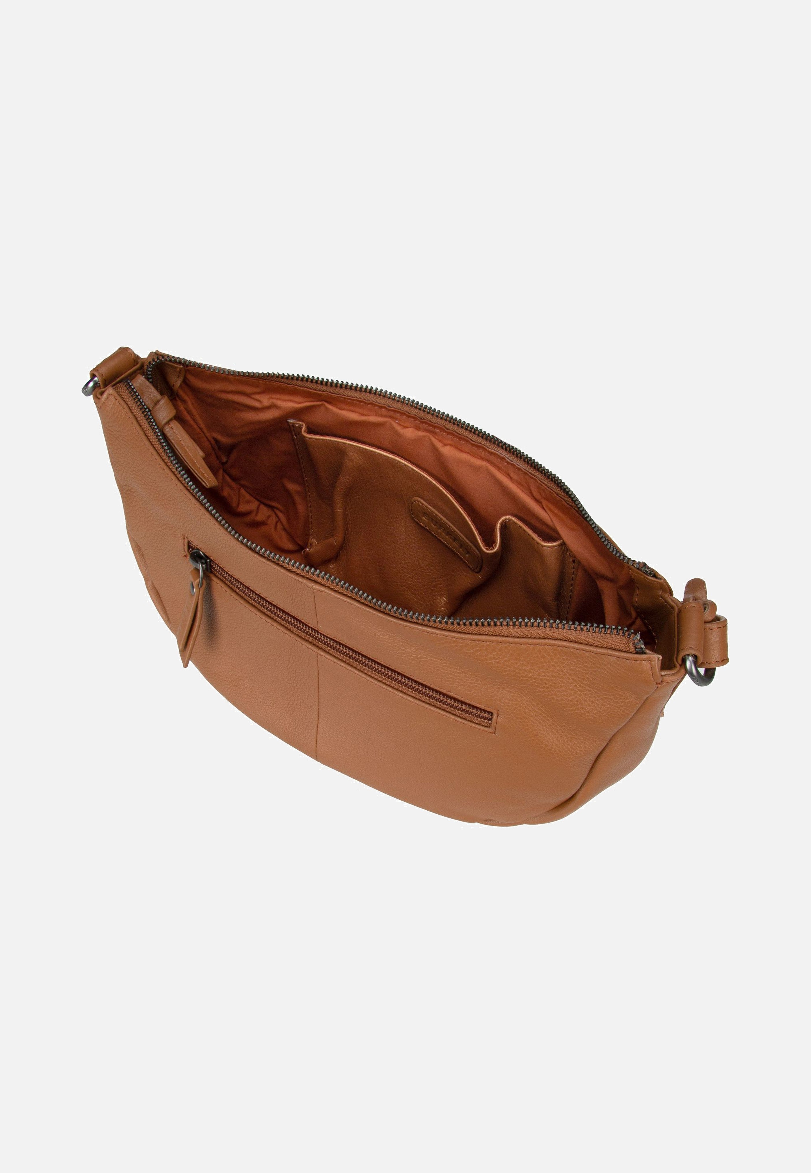 Burkely Lush Lucy 1000533 Cognac Crossbody Bag